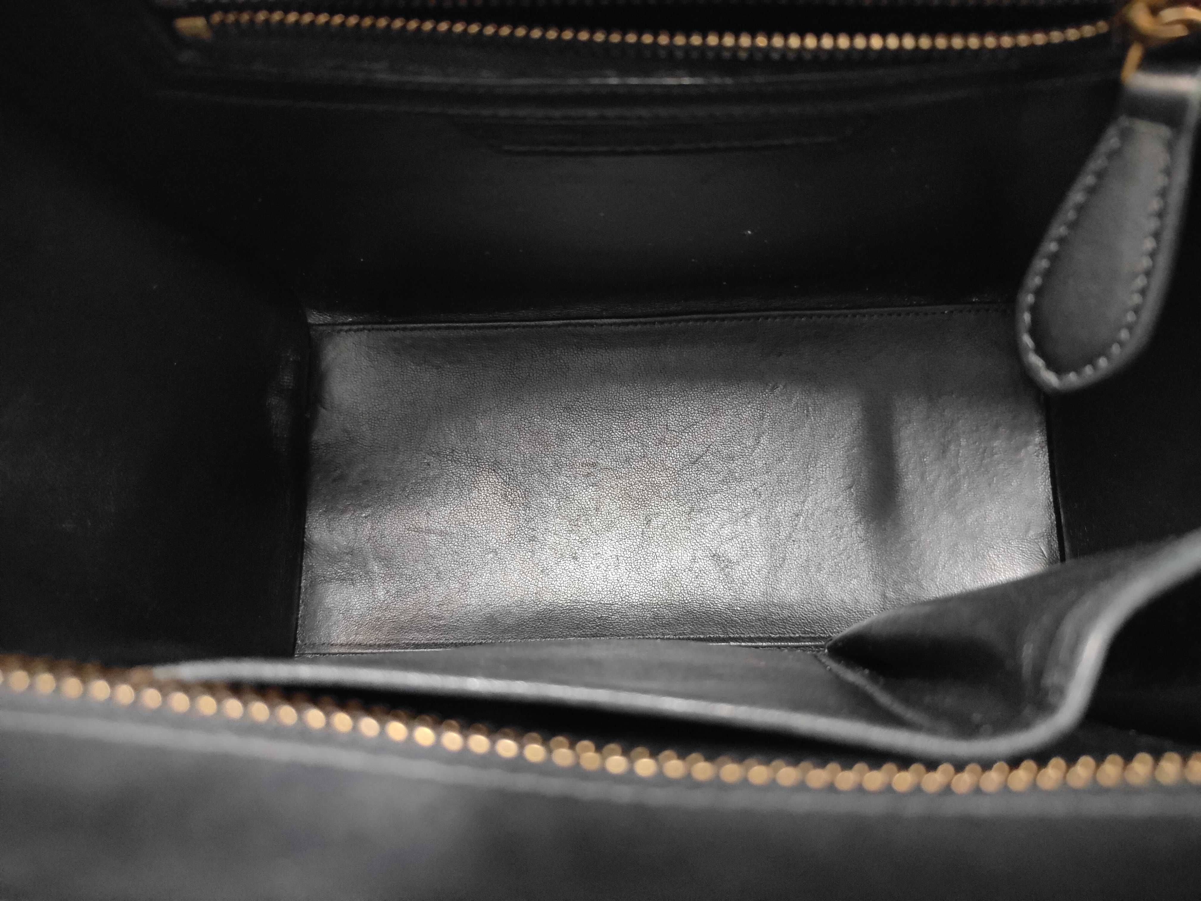 167793 Micro Shopper Tote Handbag Leather Handbag — view 9