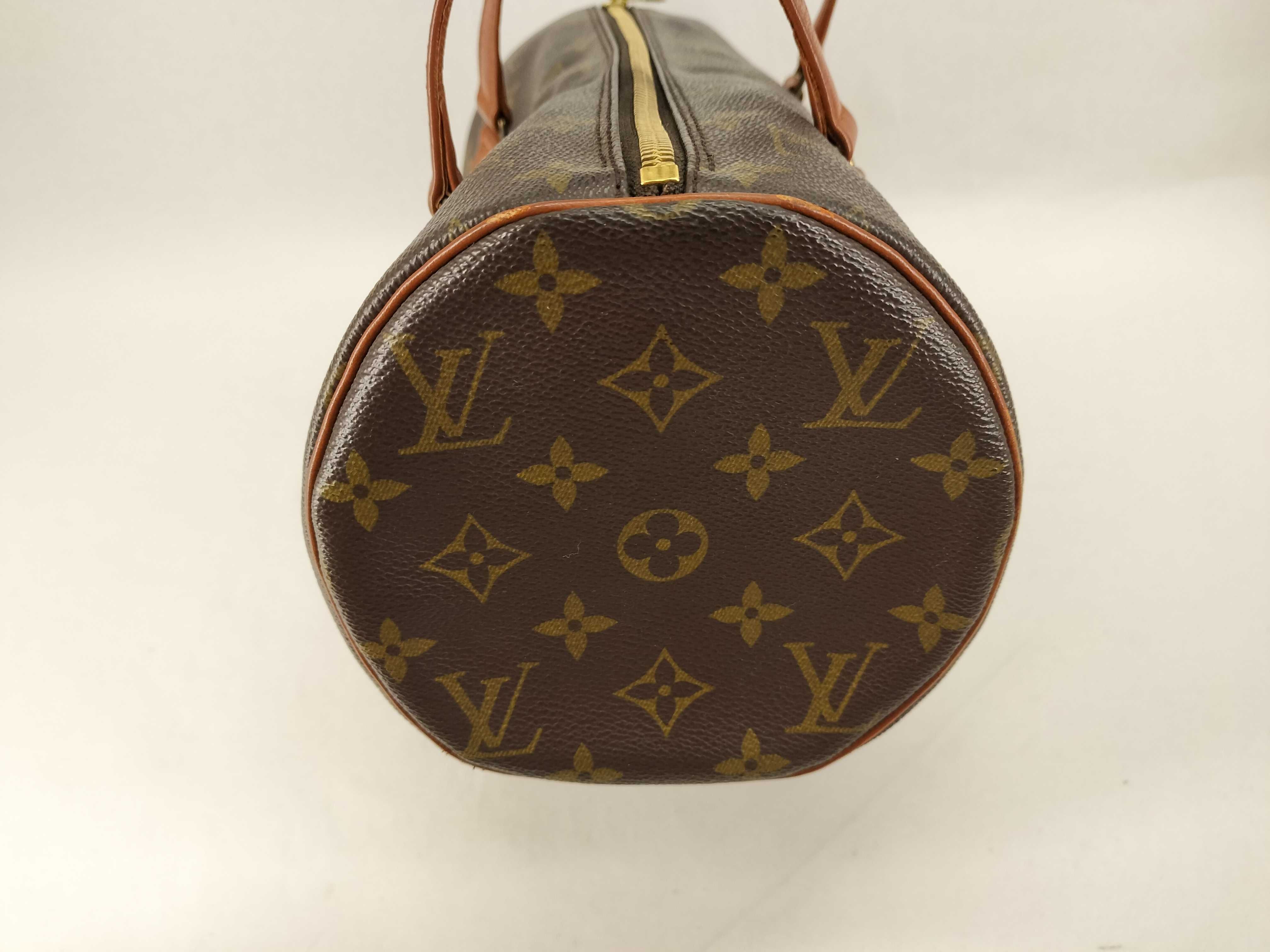 Monogram M51385 Papillon 30 (Old Model) Boston Bag — view 9