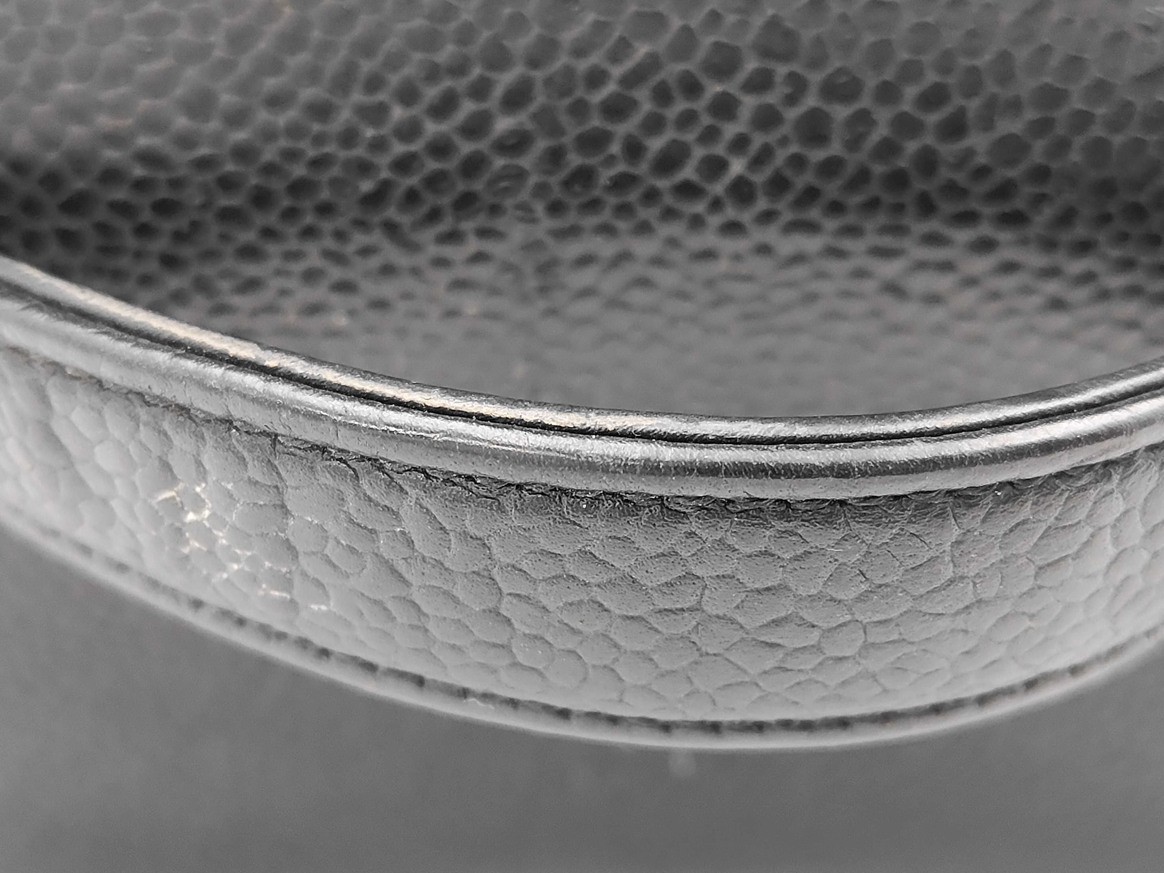 Coco Mark Caviar Leather Black Gold Hardware Vanity Bag — view 4