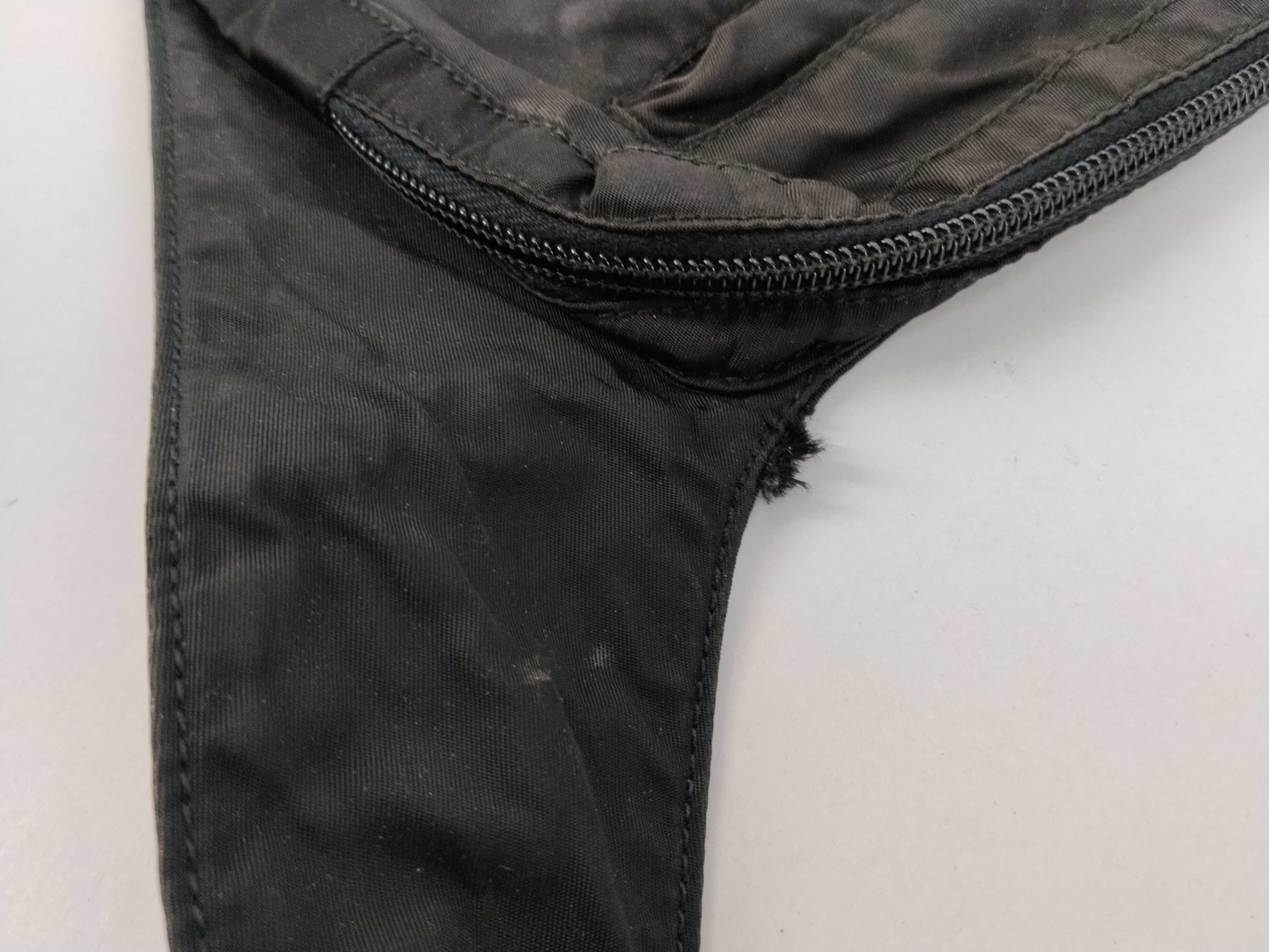 Nylon Shoulder Bag, Black Nylon Shoulder Bag — view 5