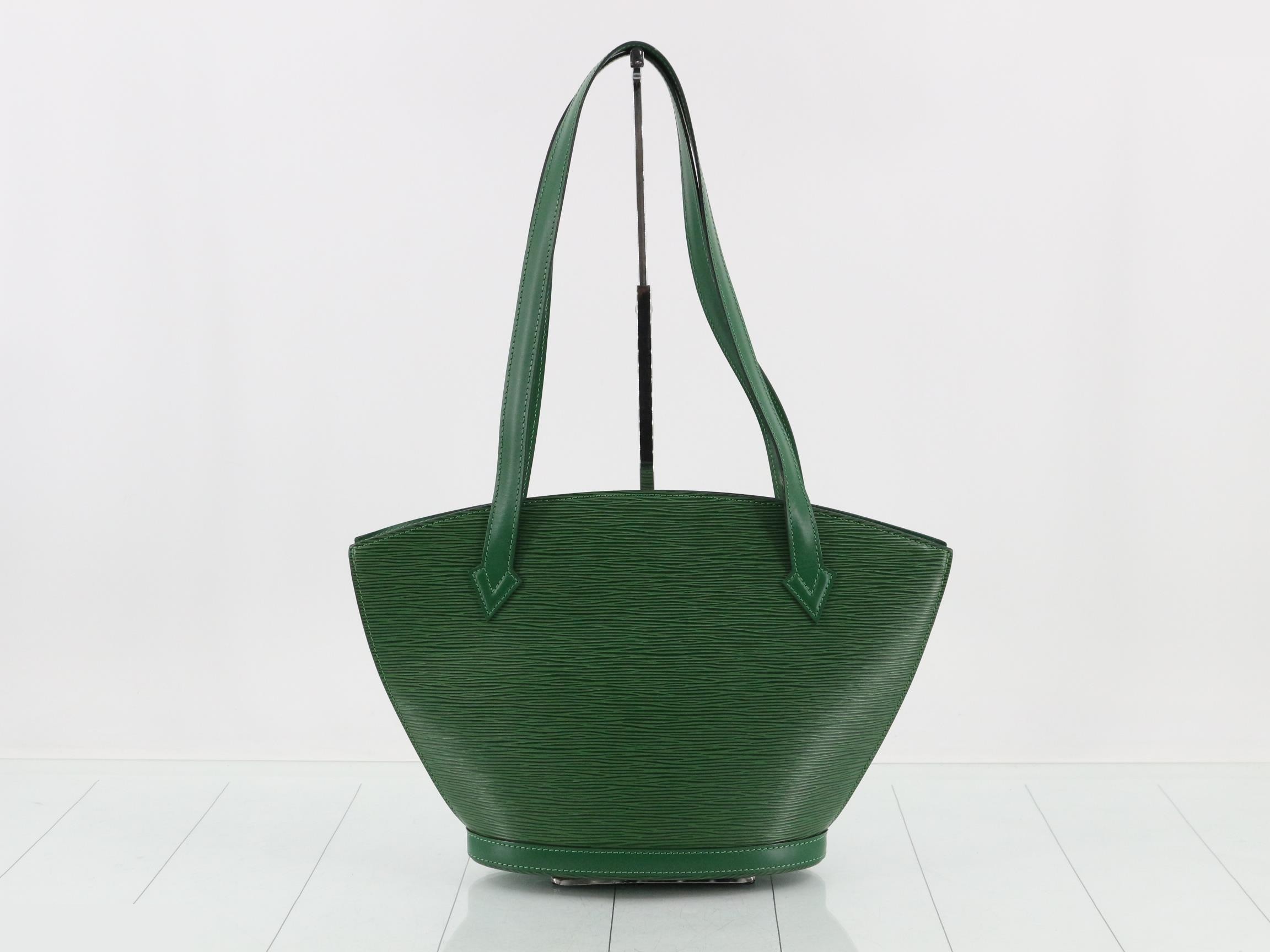 Epi Saint-Jacques Borneo Green Tote Bag — view 2