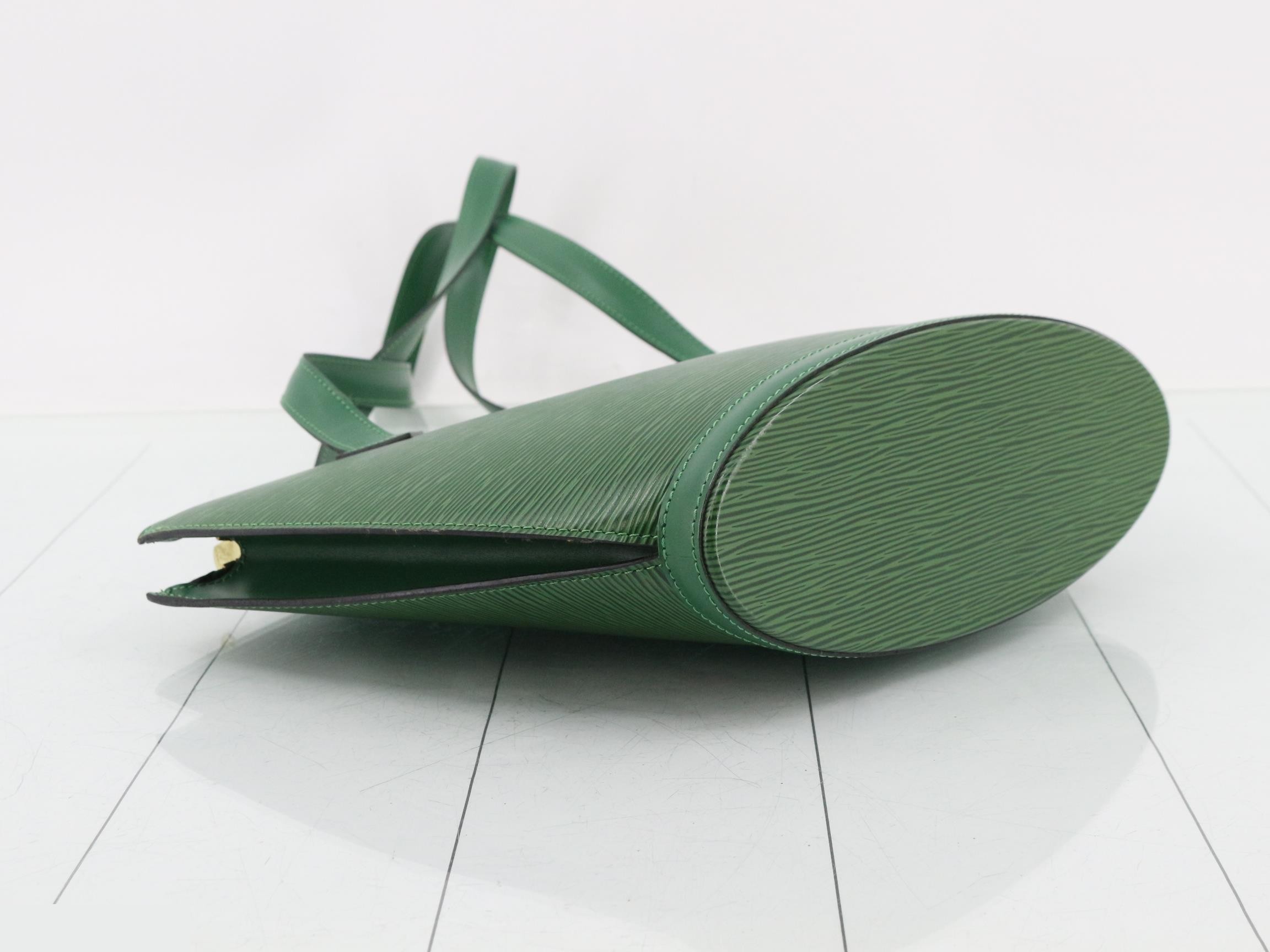 Epi Saint-Jacques Borneo Green Tote Bag — view 5