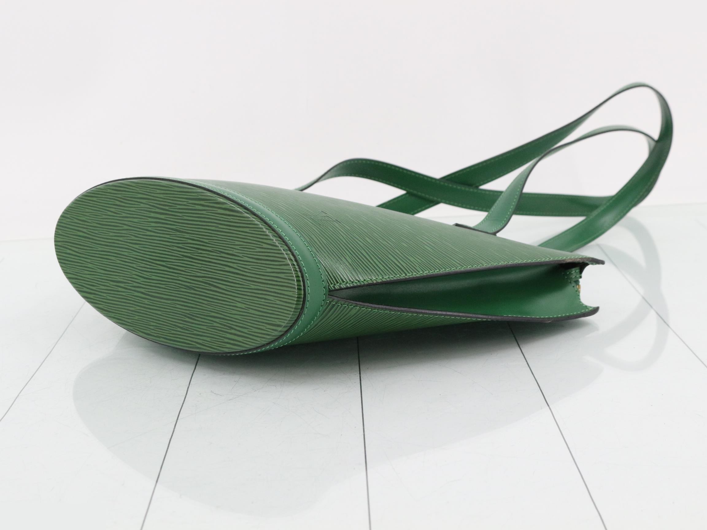 Epi Saint-Jacques Borneo Green Tote Bag — view 6