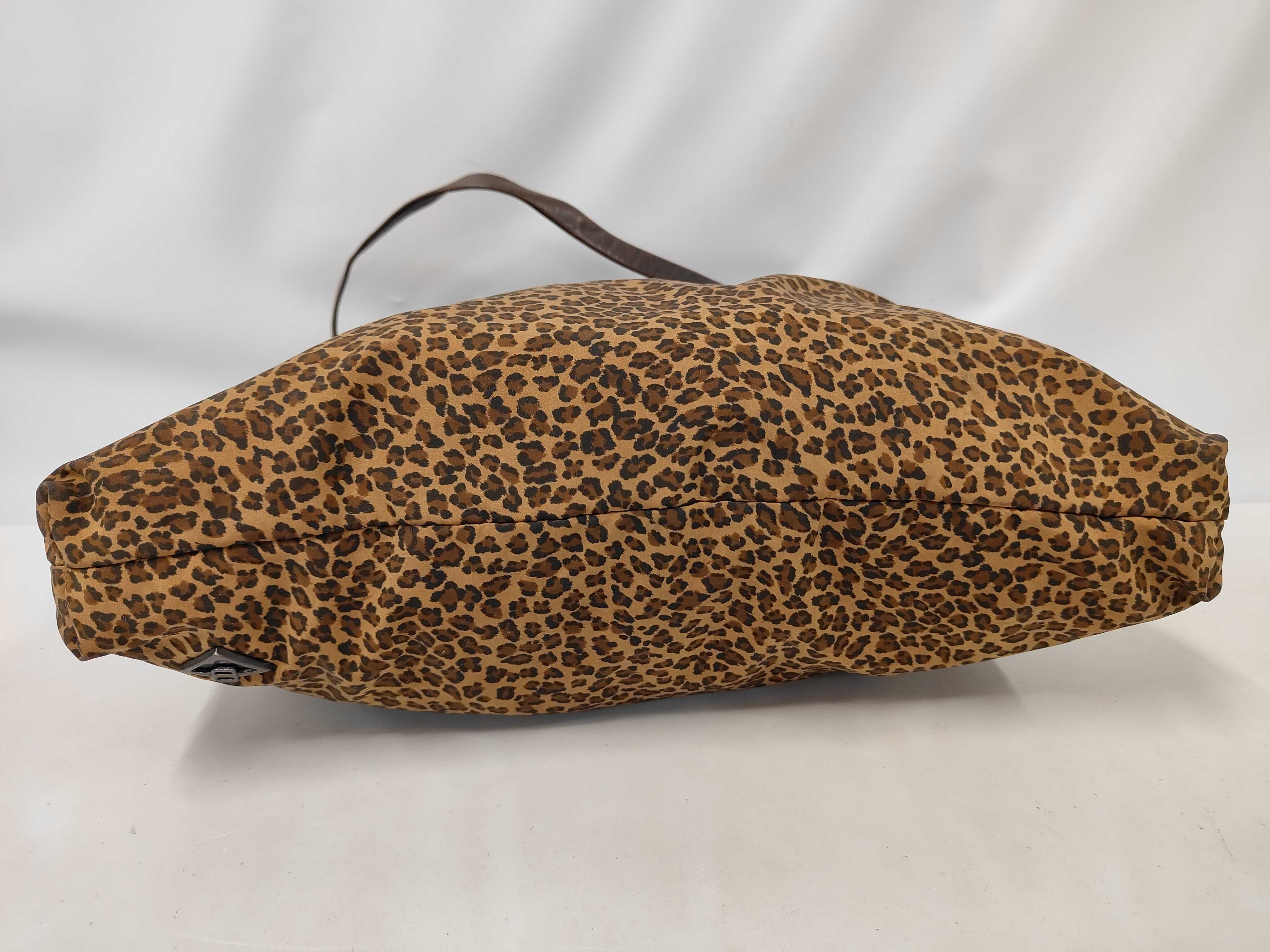 leopard print tote bag — view 3