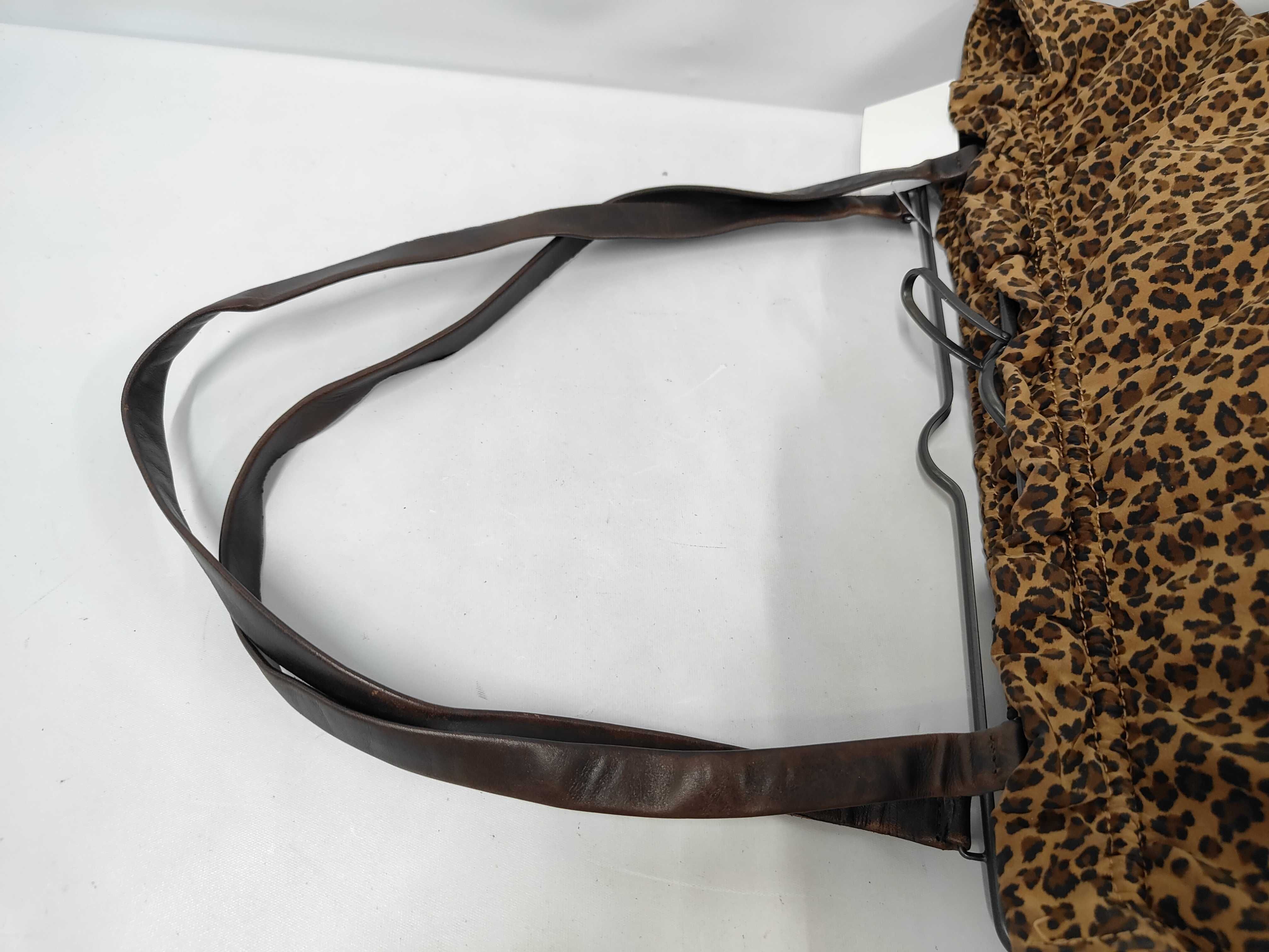 leopard print tote bag — view 5