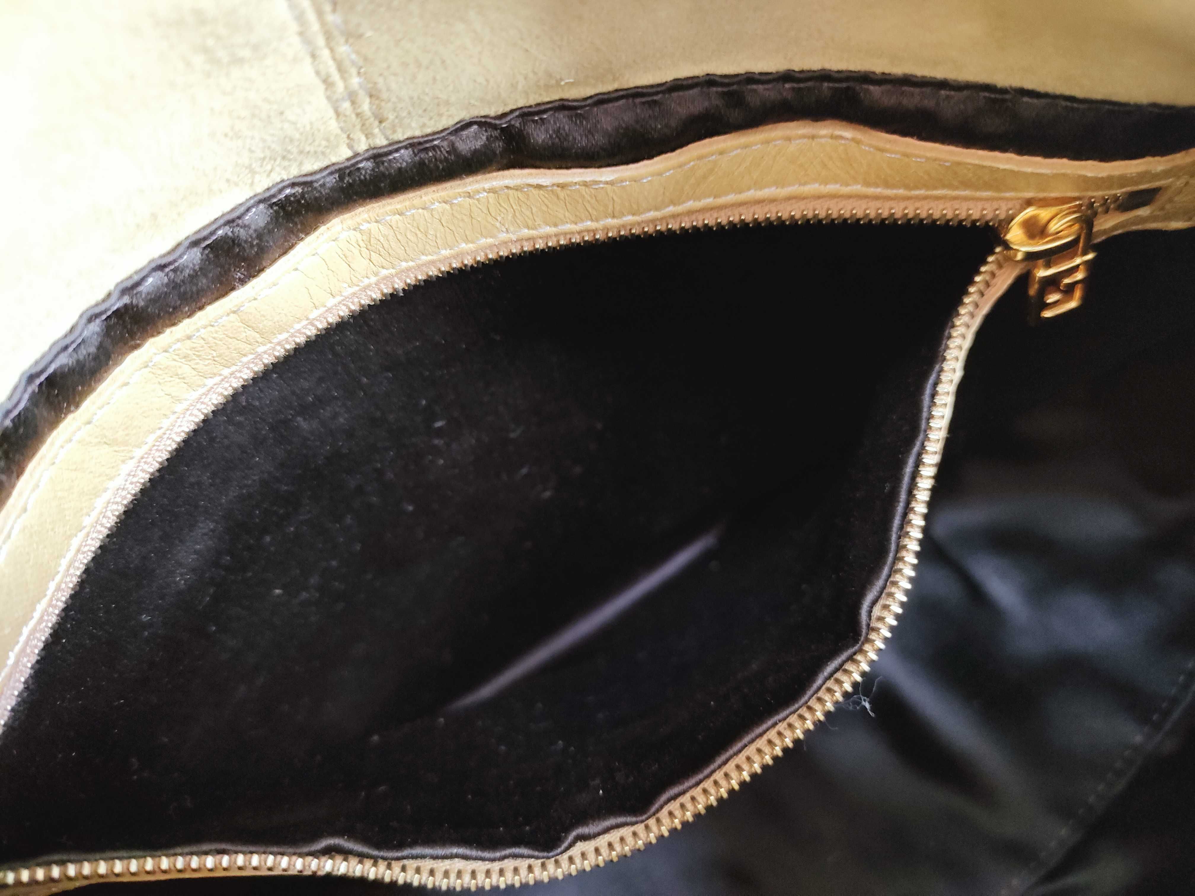 Mamma Bucket Shoulder Bag (Suede) — view 12