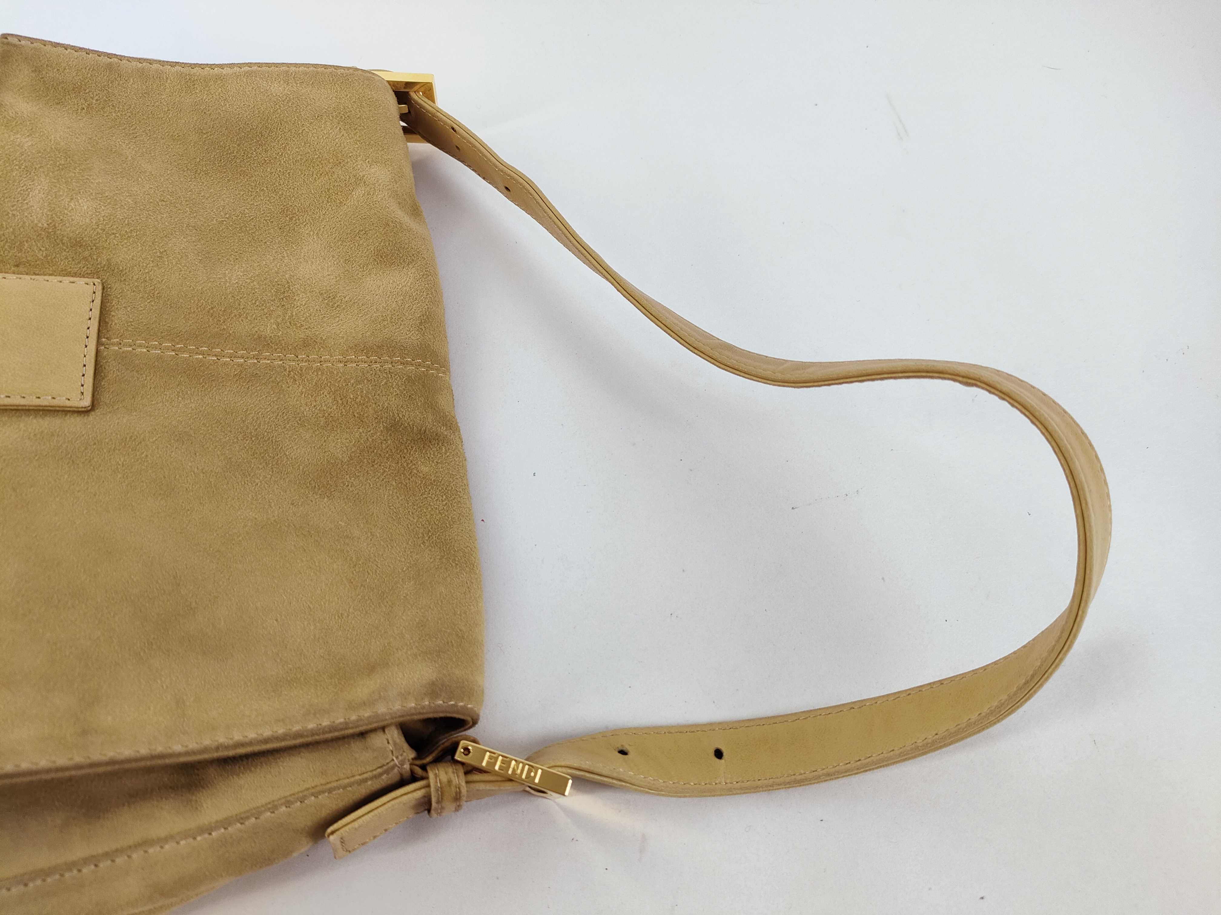Mamma Bucket Shoulder Bag (Suede) — view 3
