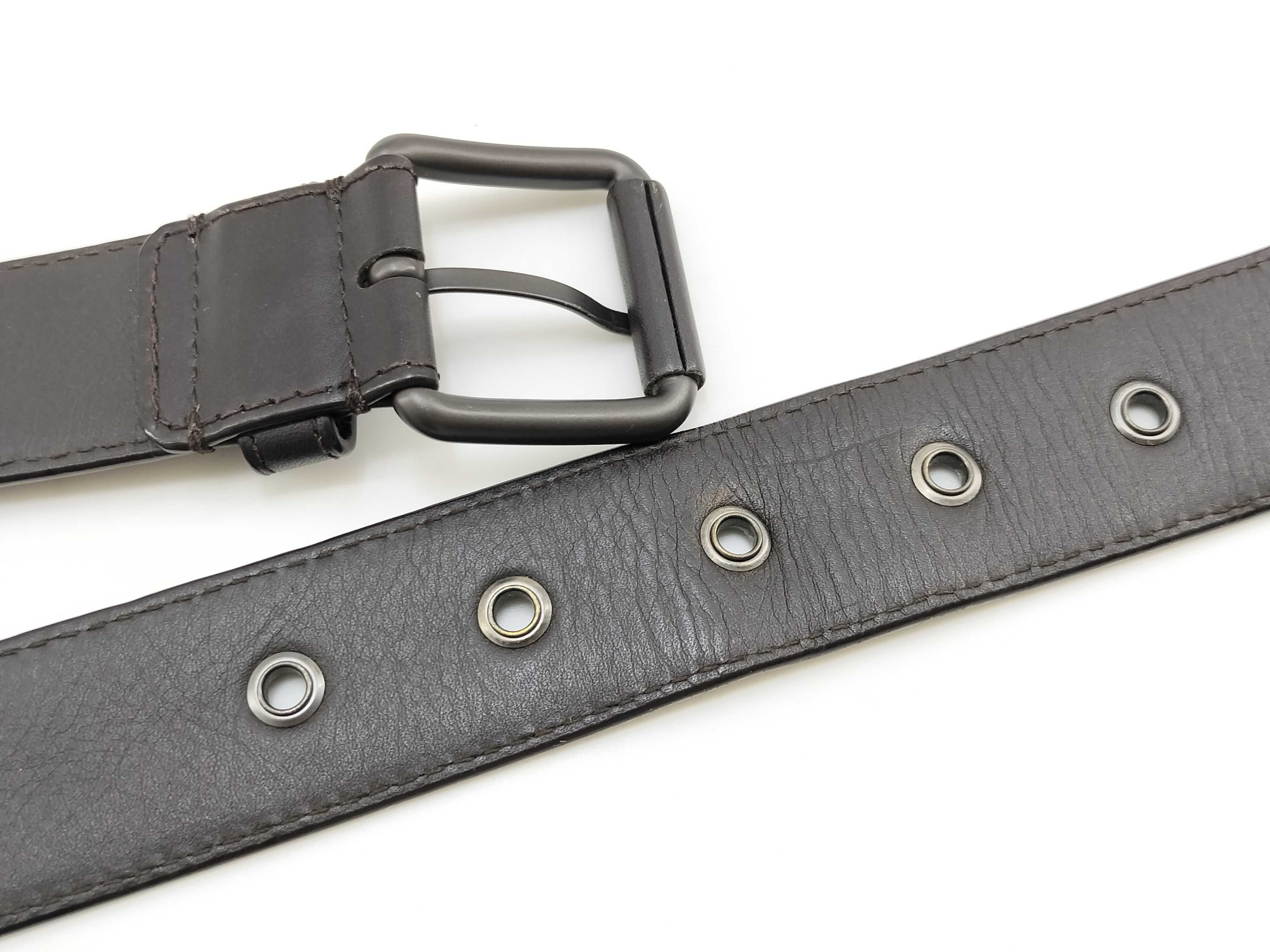 Intrecciato Leather Belt — view 5