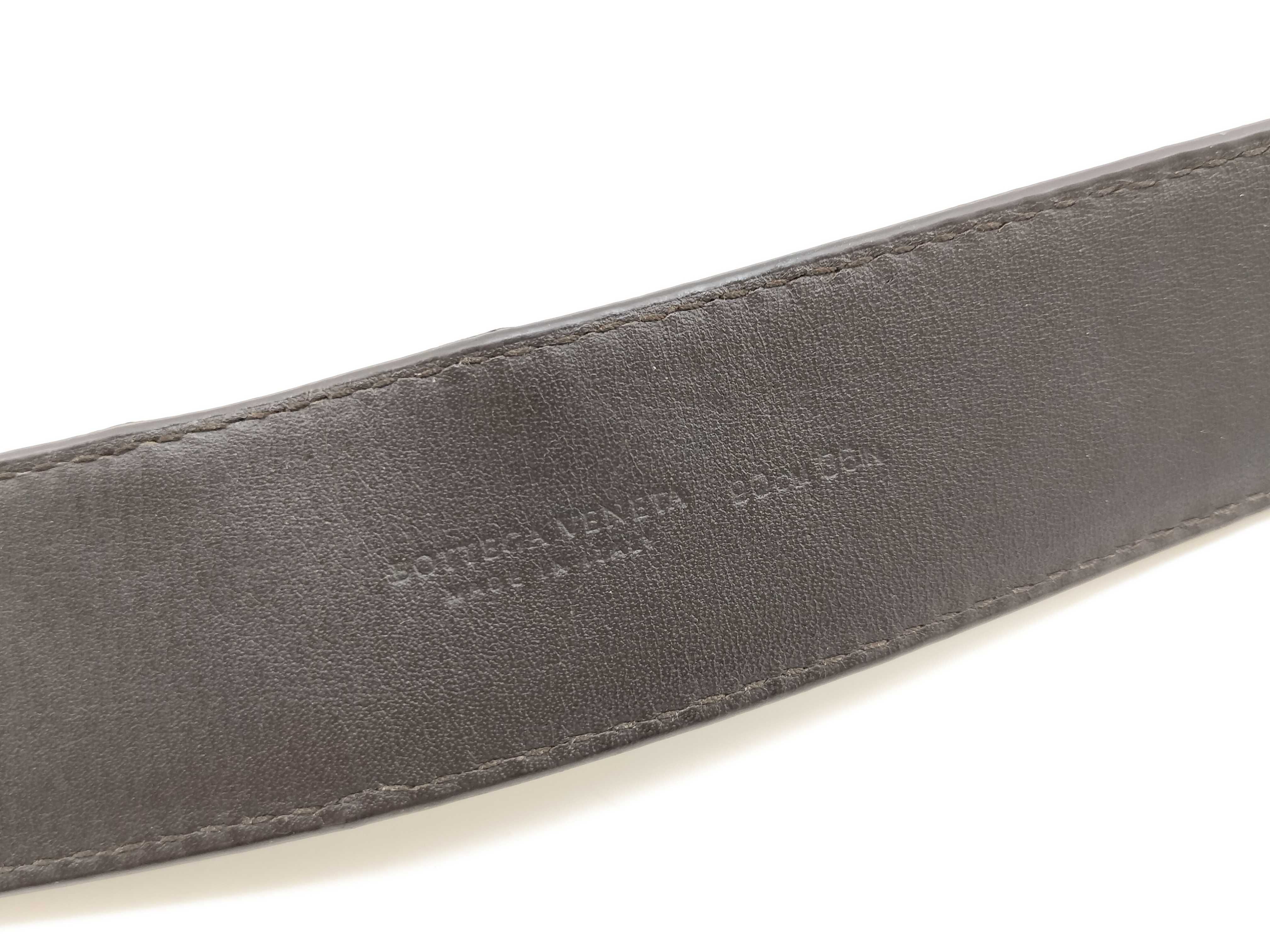 Intrecciato Leather Belt — view 6