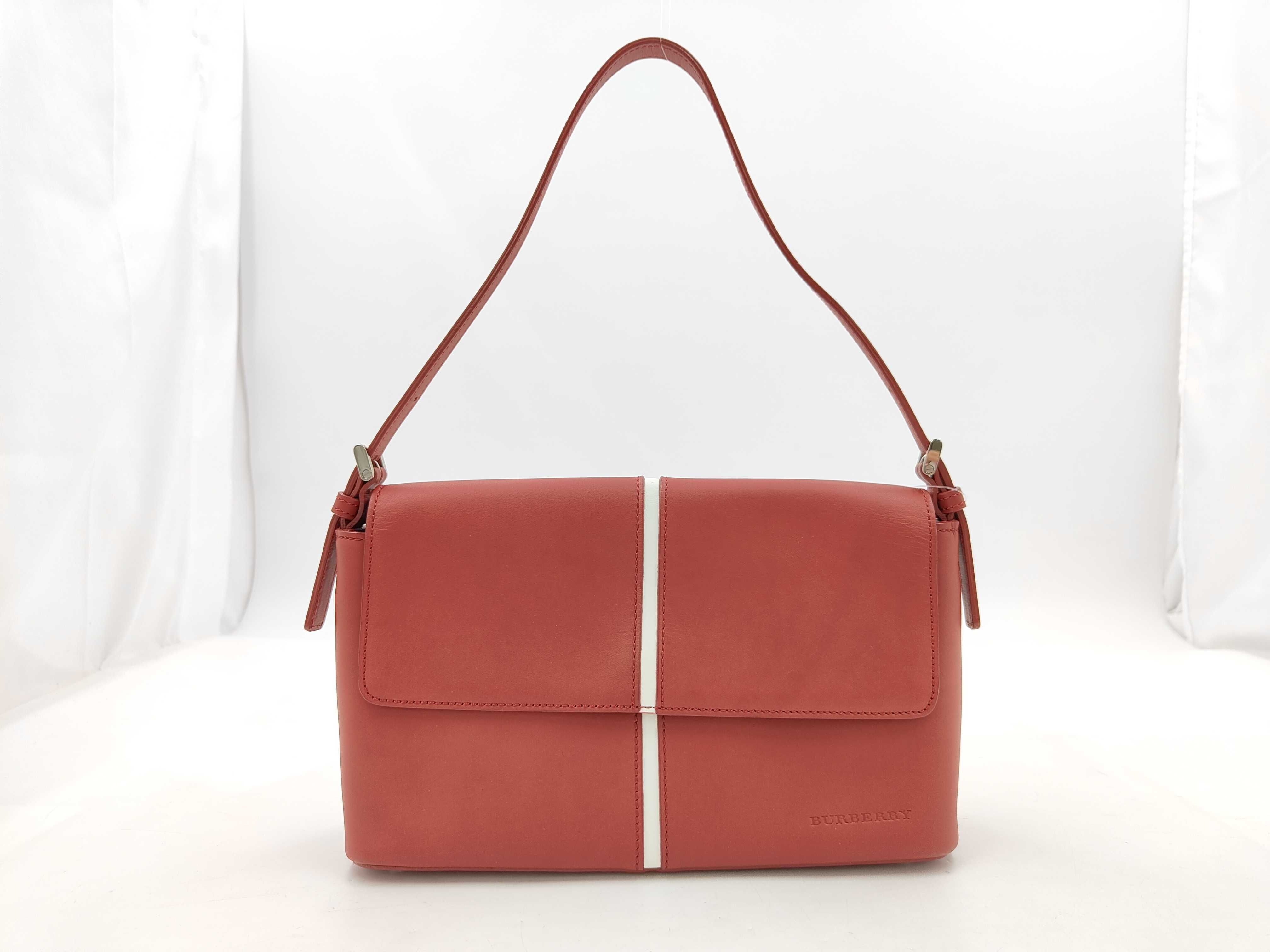 Red Nova Check Shoulder Handbag