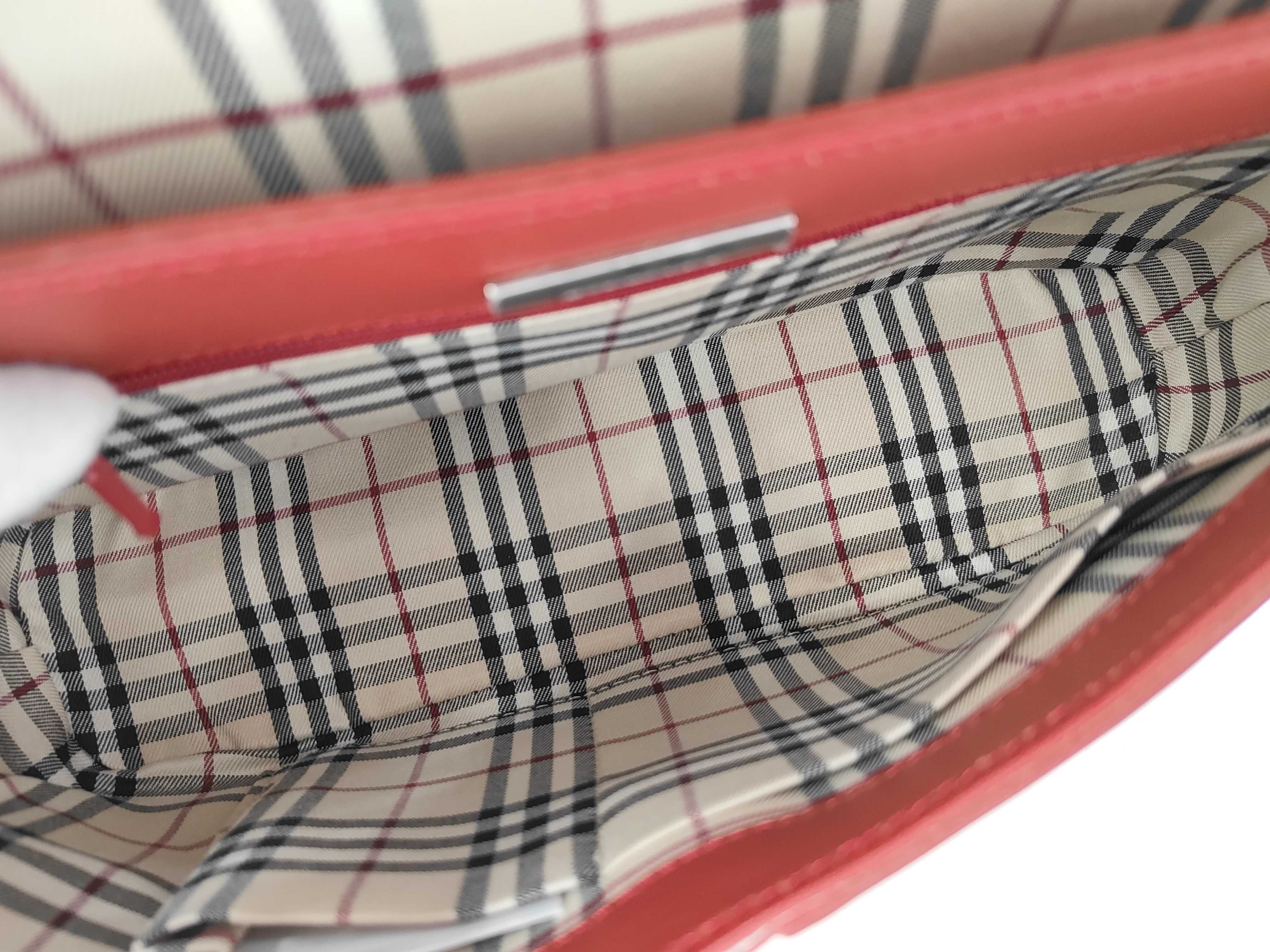 Red Nova Check Shoulder Handbag — view 6
