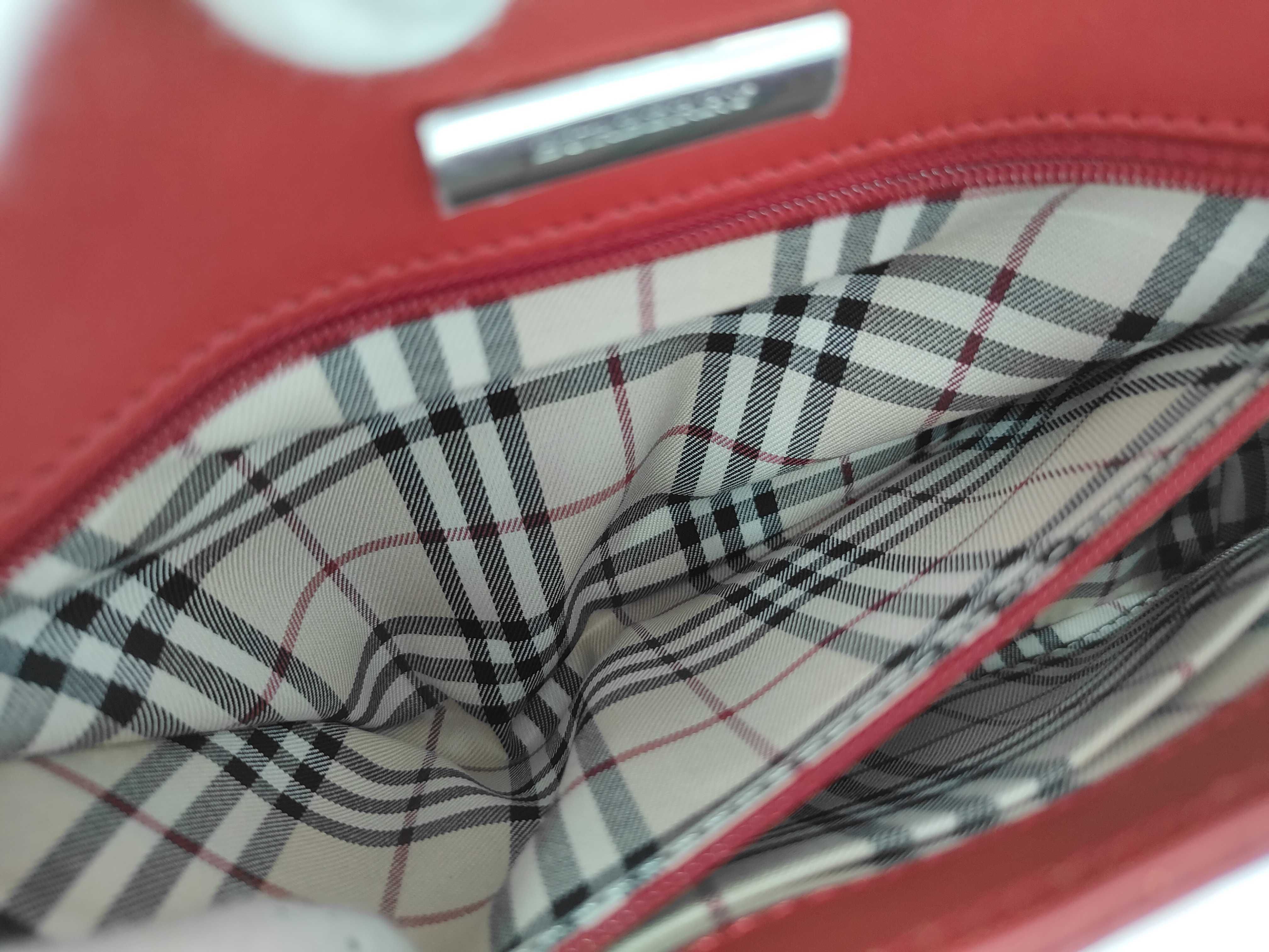 Red Nova Check Shoulder Handbag — view 7
