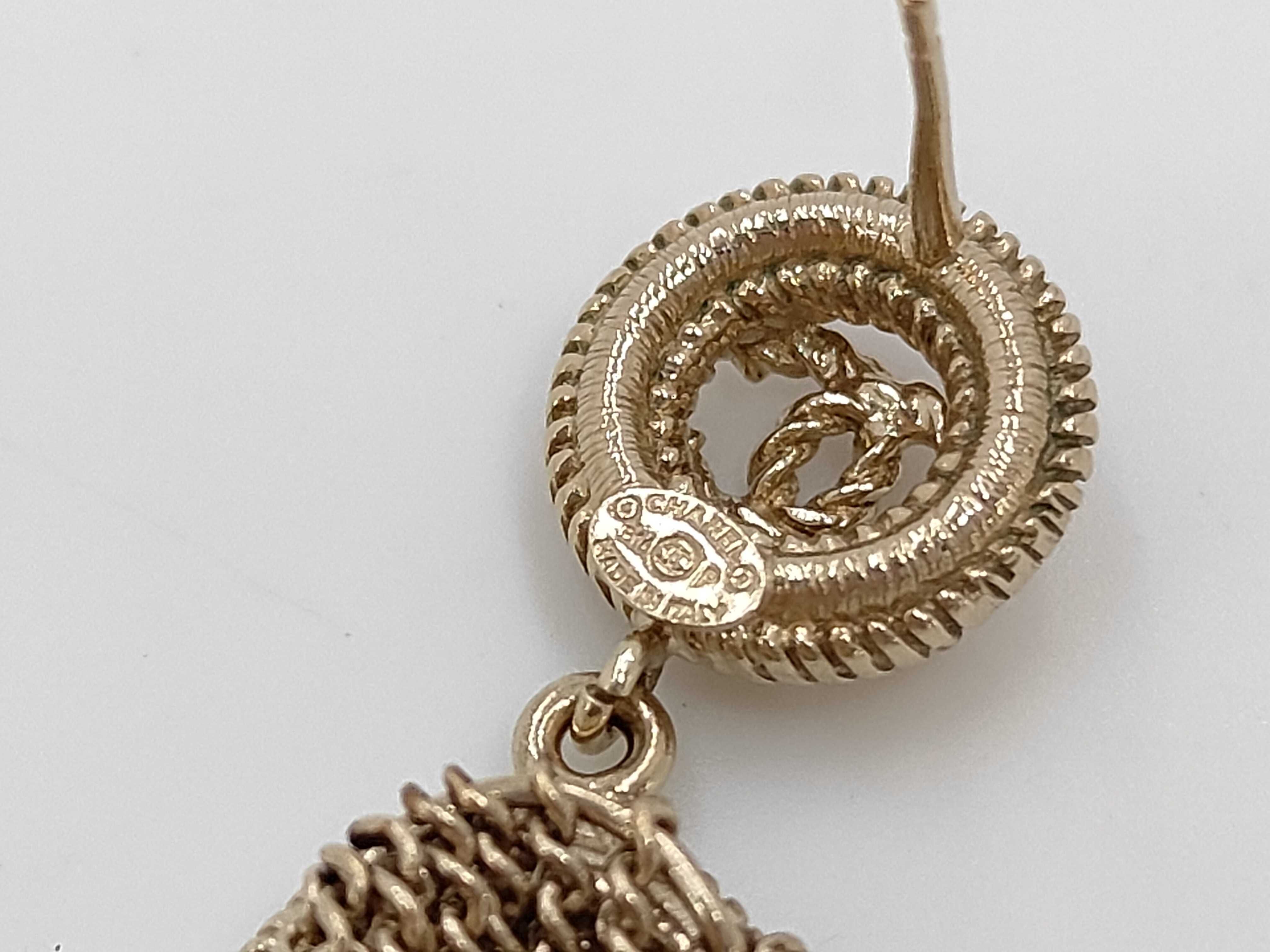 Coco Mark Tassel Earrings — view 4