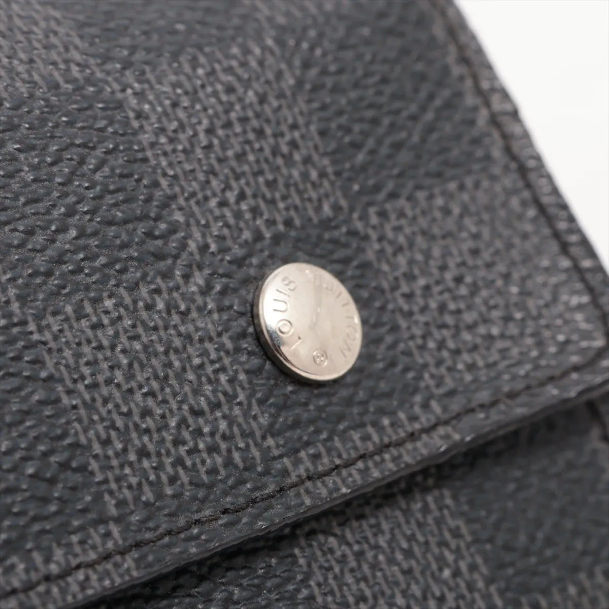 Damier Graphite Portefeuille Long Modular N63084 Black Chain Wallet — view 9