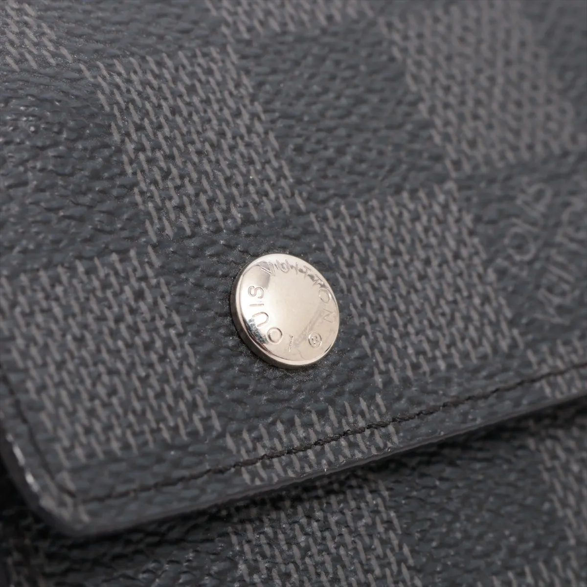 Damier Graphite Portefeuille Long Modular N63084 Black Chain Wallet — view 10