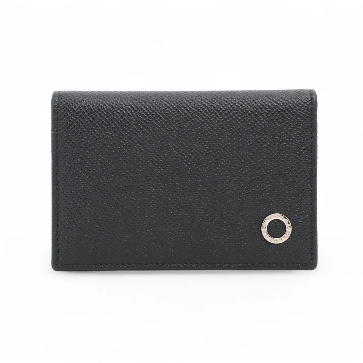 Leather Card Case Black