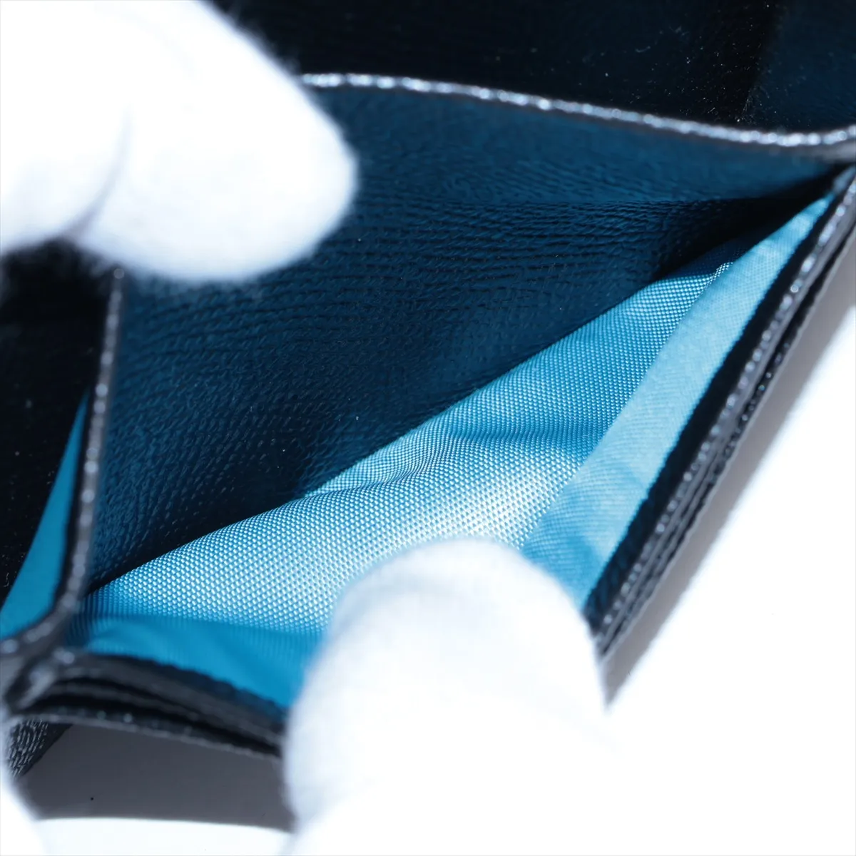 Leather Card Case Black — view 5