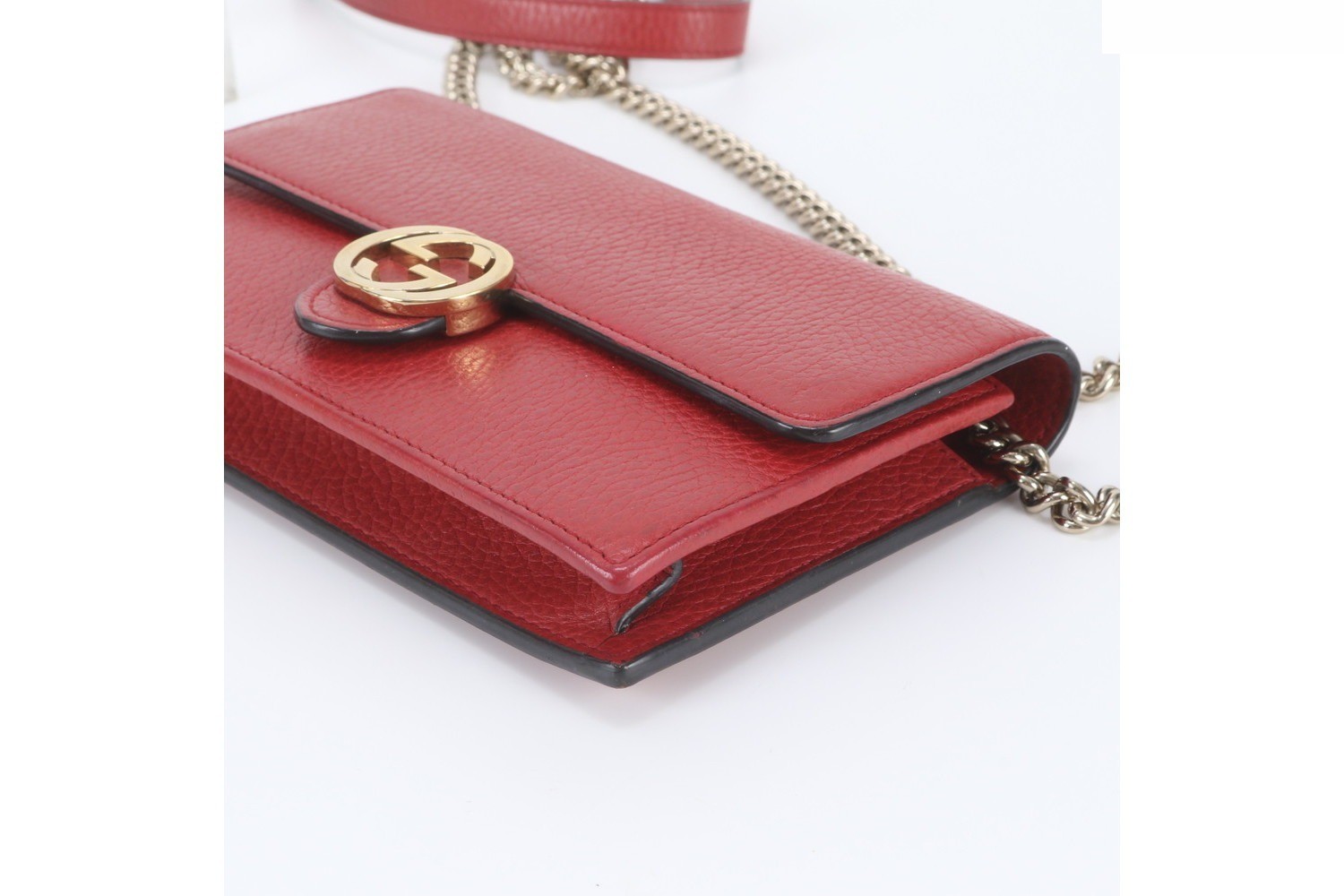 Interlocking G 510314 Leather 2-Way Chain Shoulder Bag — view 4