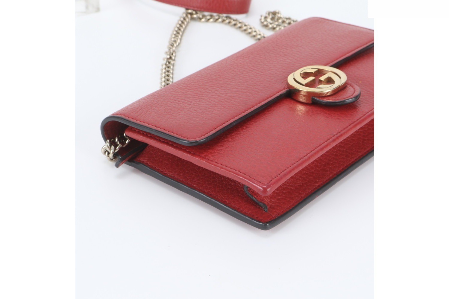 Interlocking G 510314 Leather 2-Way Chain Shoulder Bag — view 5
