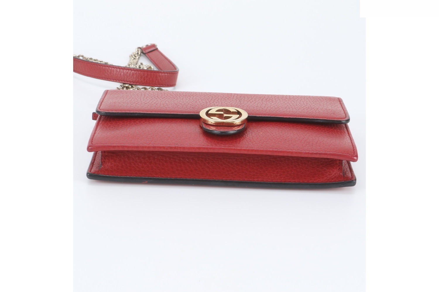 Interlocking G 510314 Leather 2-Way Chain Shoulder Bag — view 6