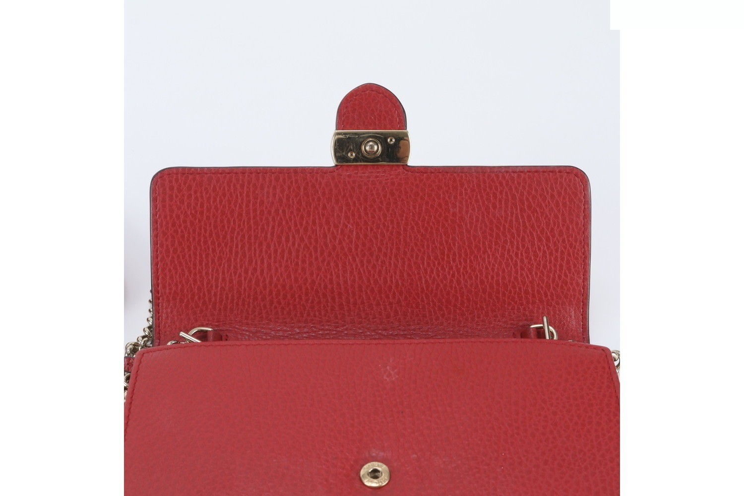 Interlocking G 510314 Leather 2-Way Chain Shoulder Bag — view 7