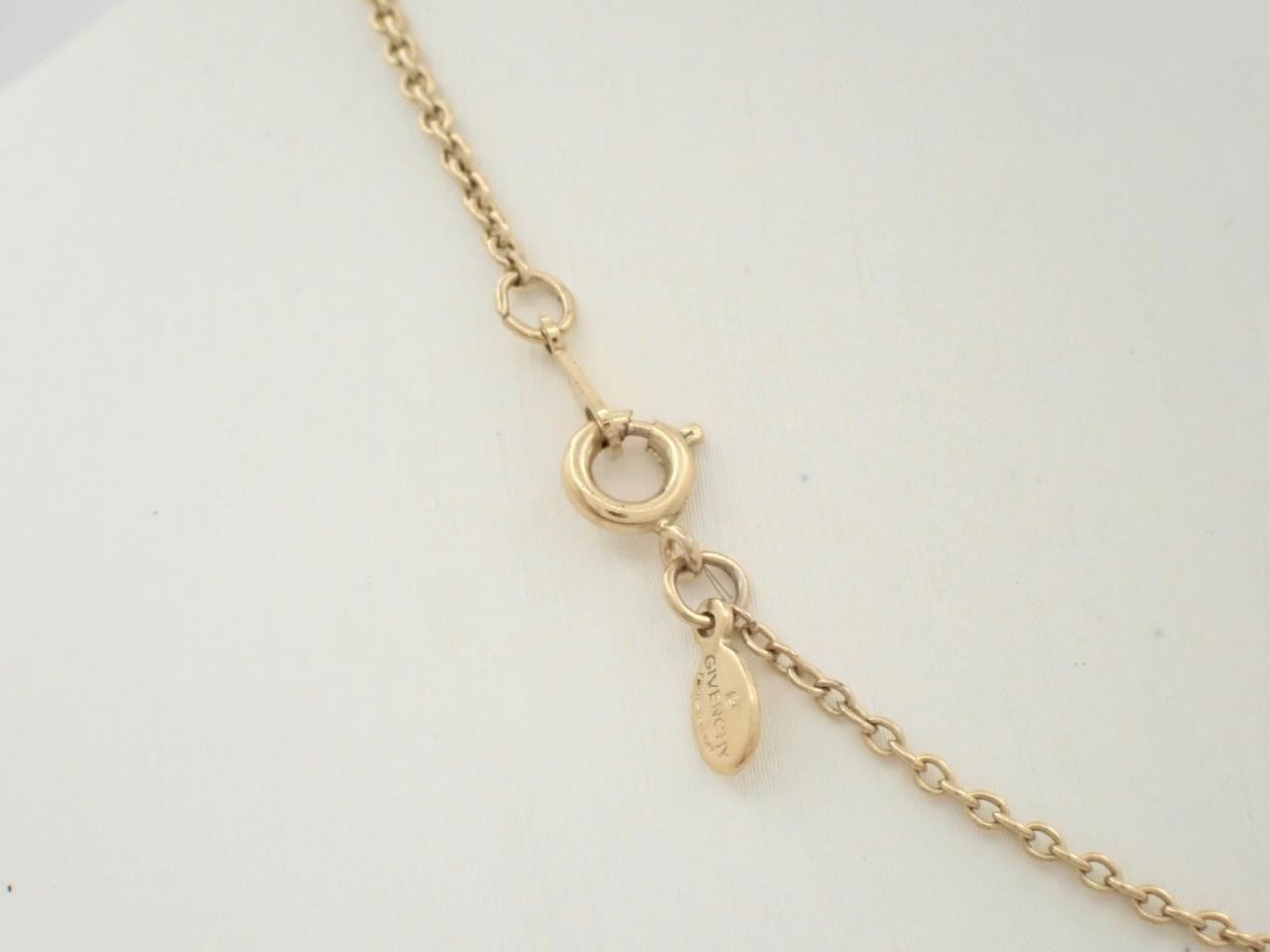 Gold necklace, chain approximately 37cm — view 2