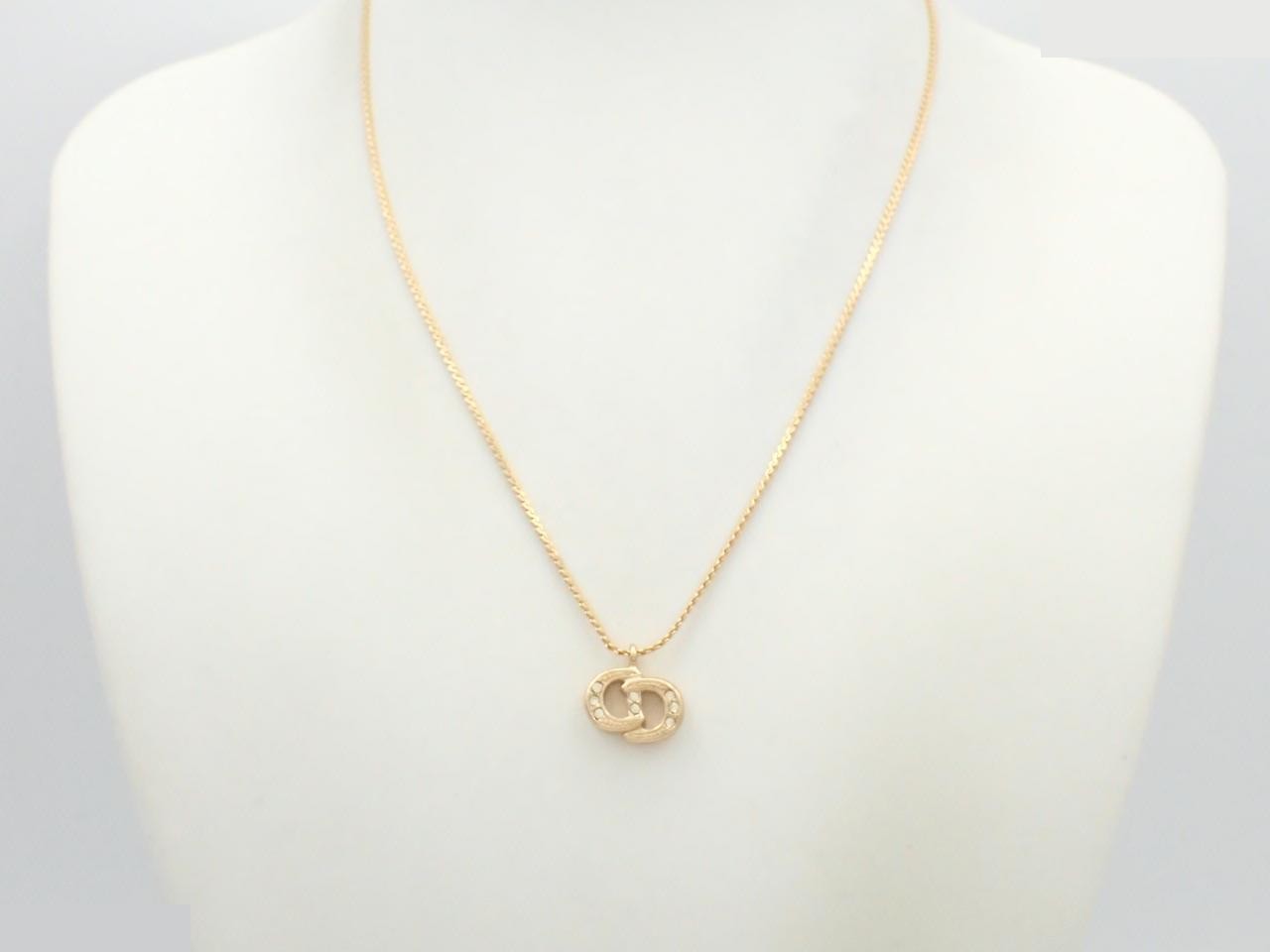 Gold necklace, chain approximately 41cm — view 3