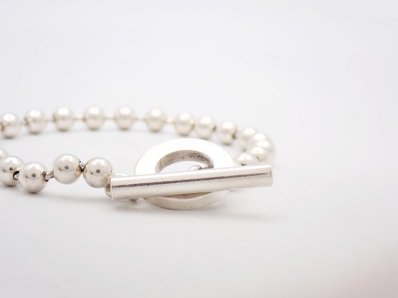 Ball chain bracelet, 925 silver, 16.6g, wrist circumference approximately 18cm — view 3