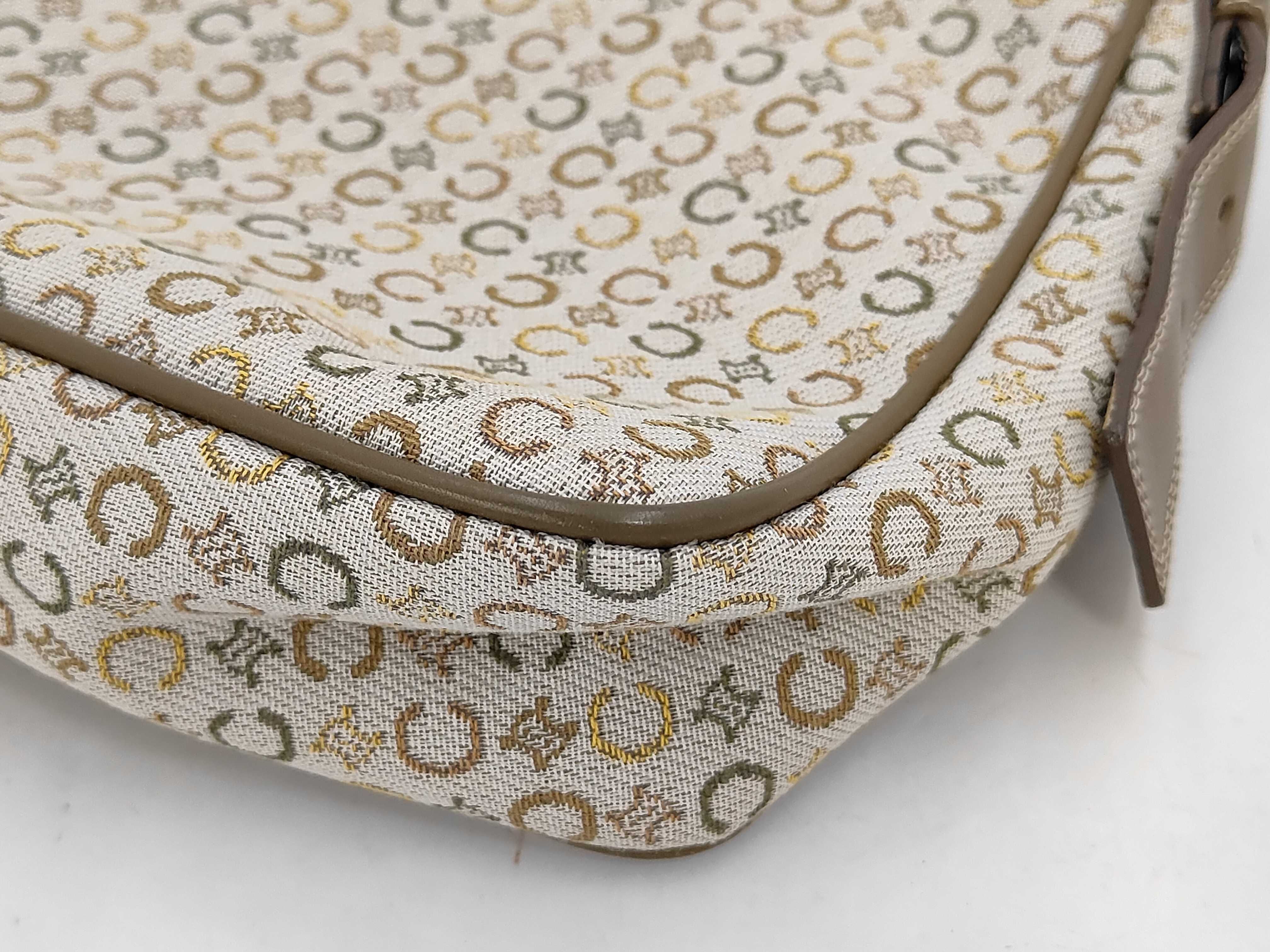 One-Shoulder Bag, Canvas Leather, CE00 — view 3
