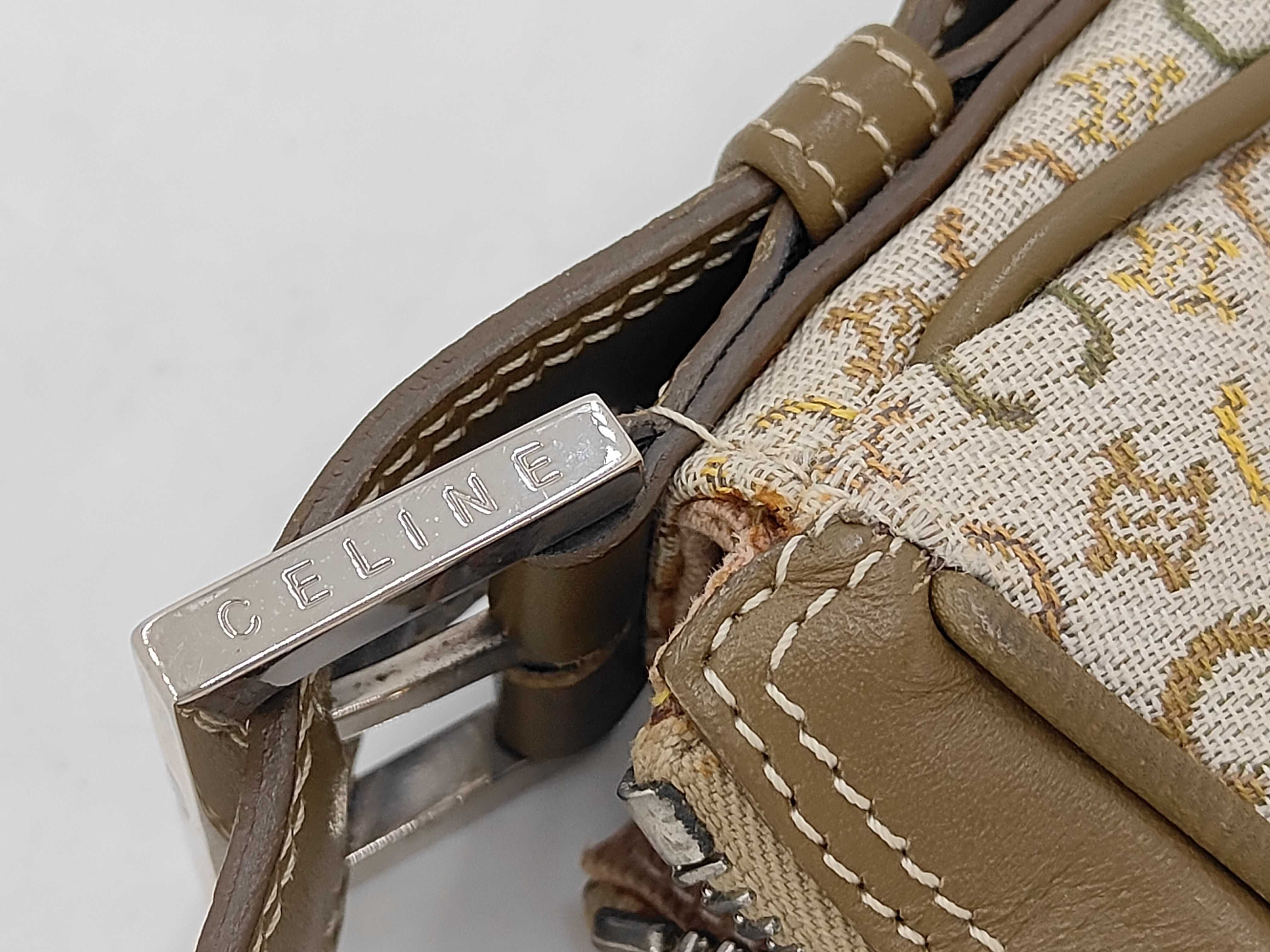 One-Shoulder Bag, Canvas Leather, CE00 — view 7