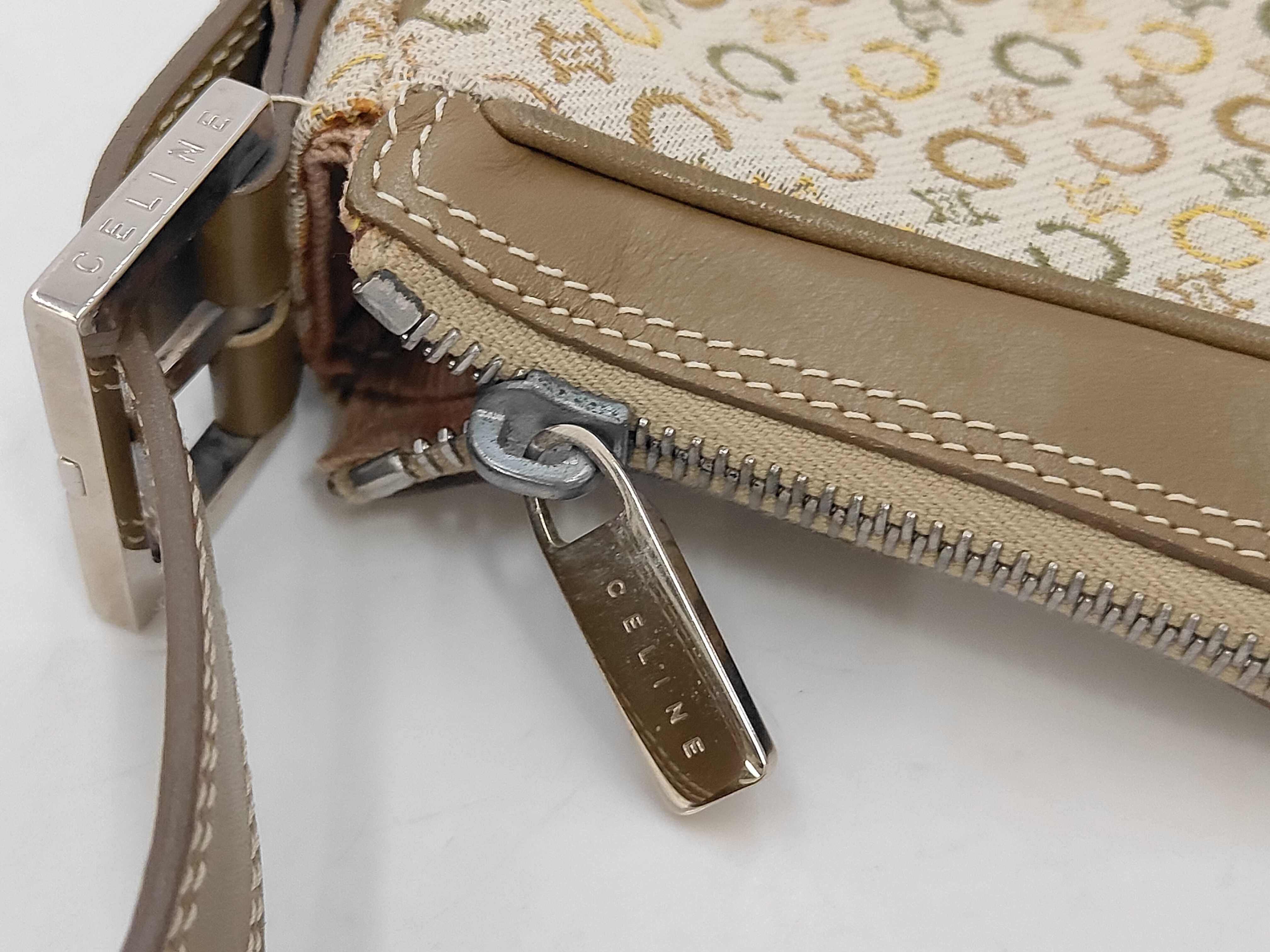 One-Shoulder Bag, Canvas Leather, CE00 — view 8