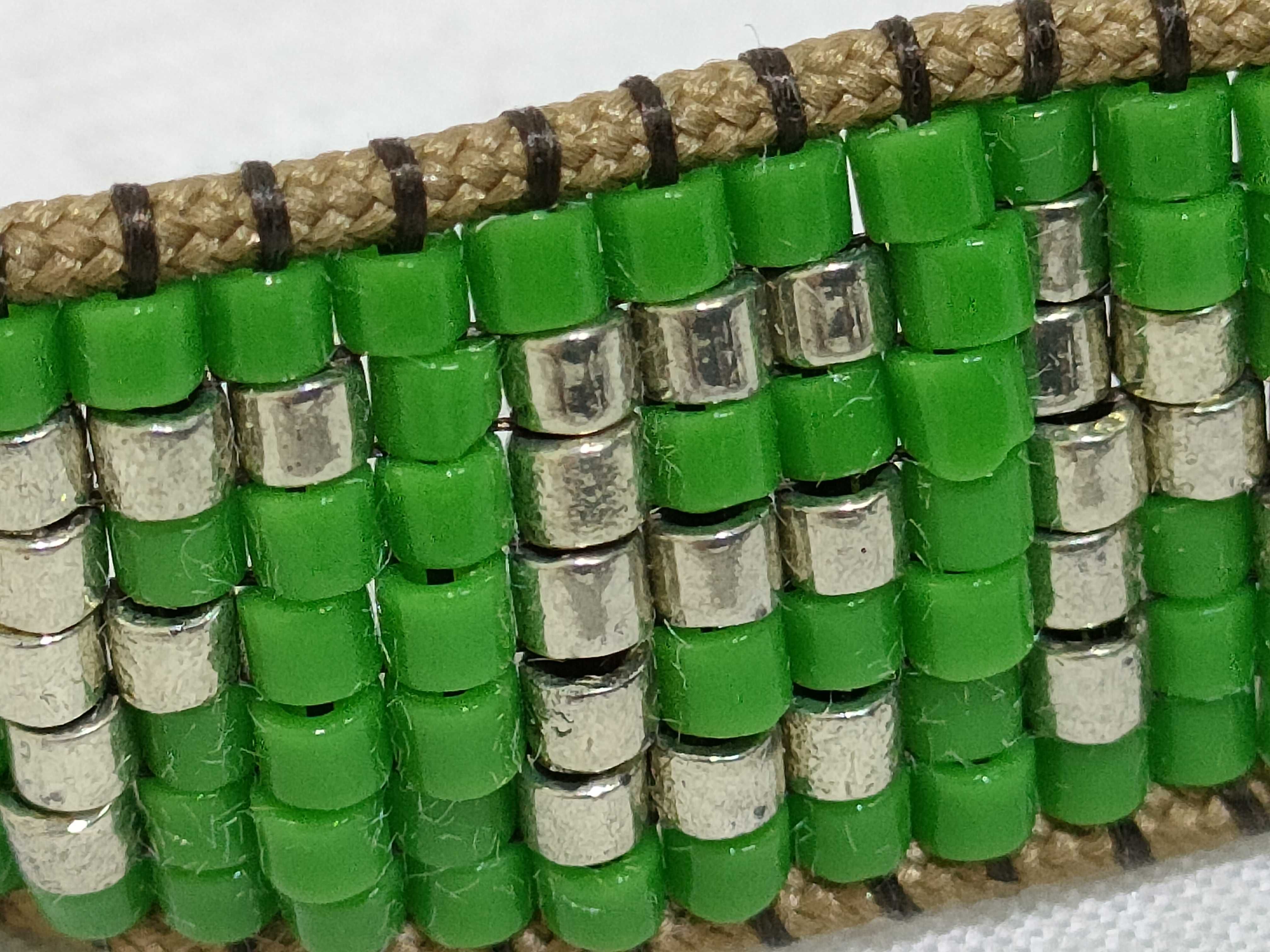 Signature Bracelet, Beaded, Green Bracelet/Bangle — view 6