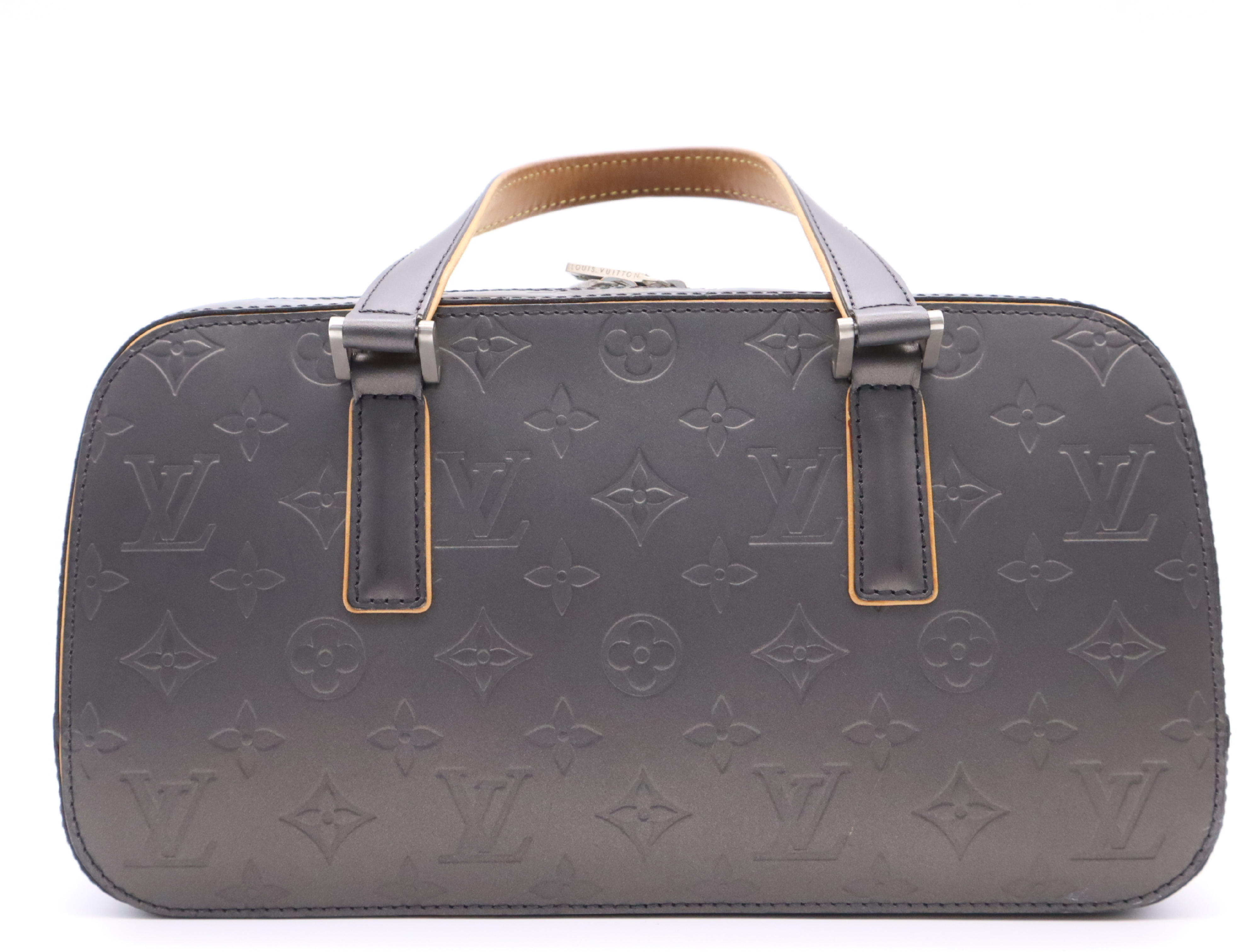 M55172 Monogram Matte Shelton Blue Shoulder Bag — view 2