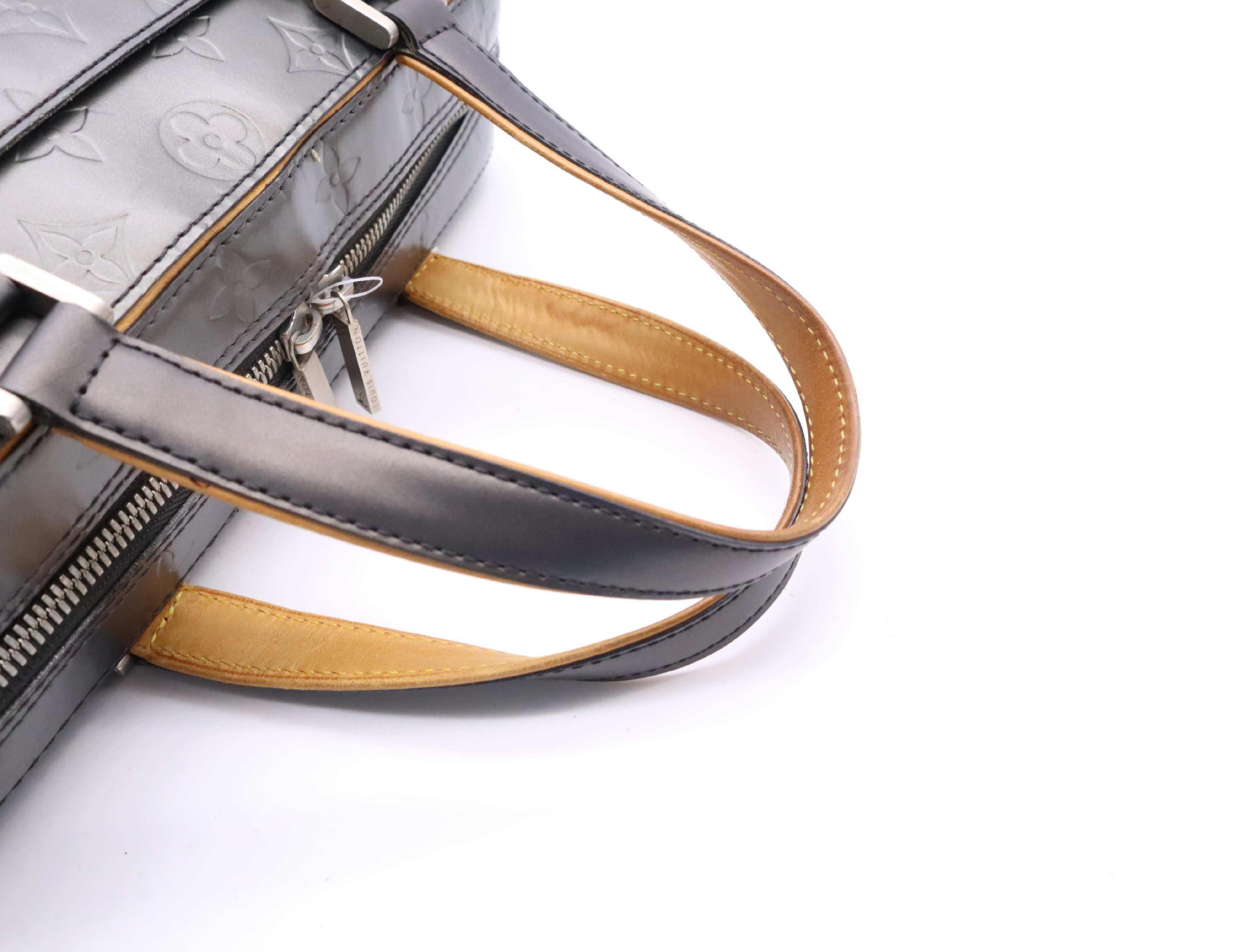 M55172 Monogram Matte Shelton Blue Shoulder Bag — view 12