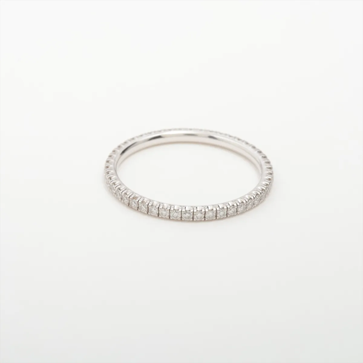 Etincelle de Cartier Full Eternity Diamond Ring, 750 (WG), 1.1g, Size 48, JKU095, dents. — view 2