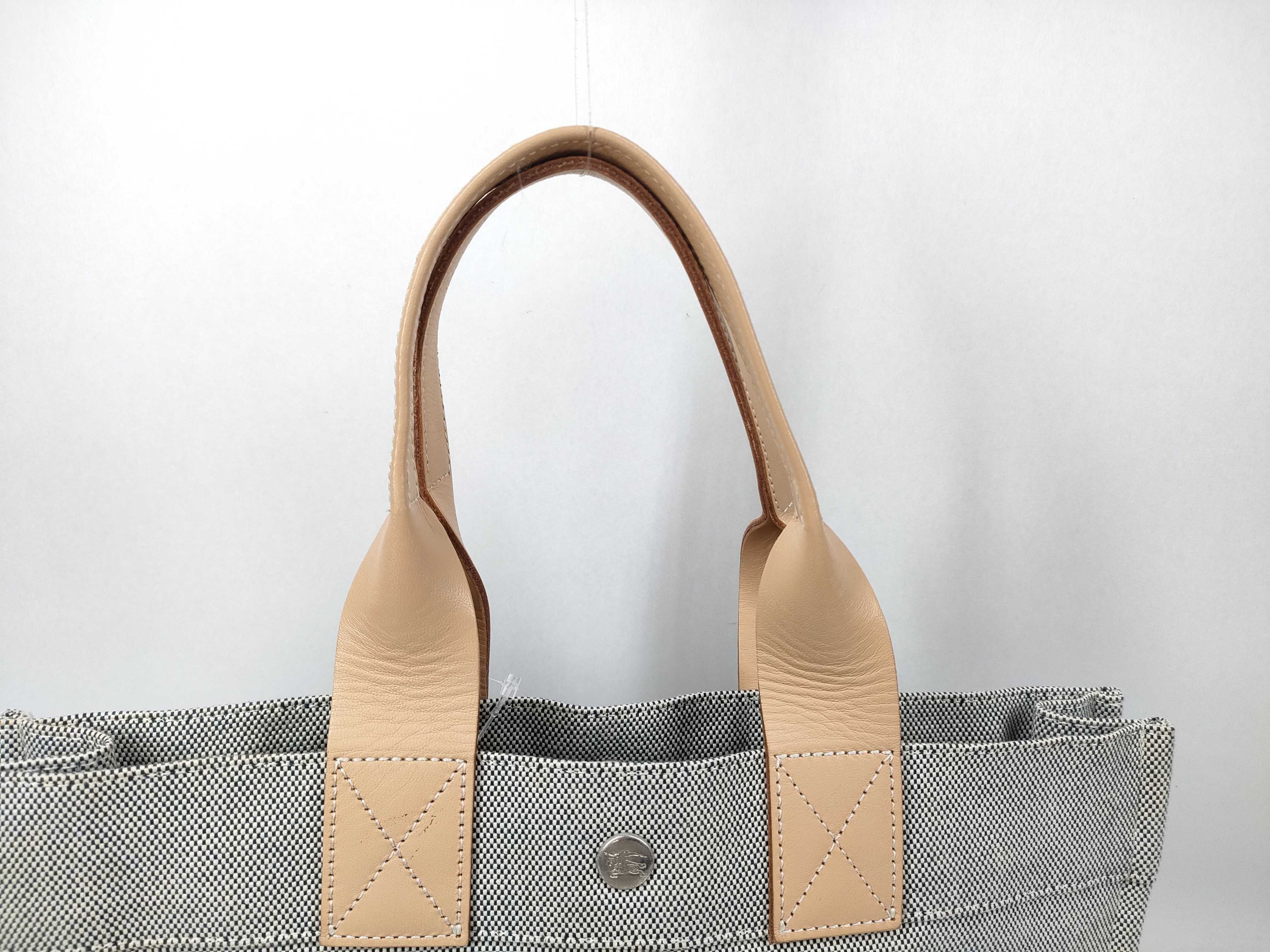 Blue Label Canvas Tote Bag with Horse Logo — view 4