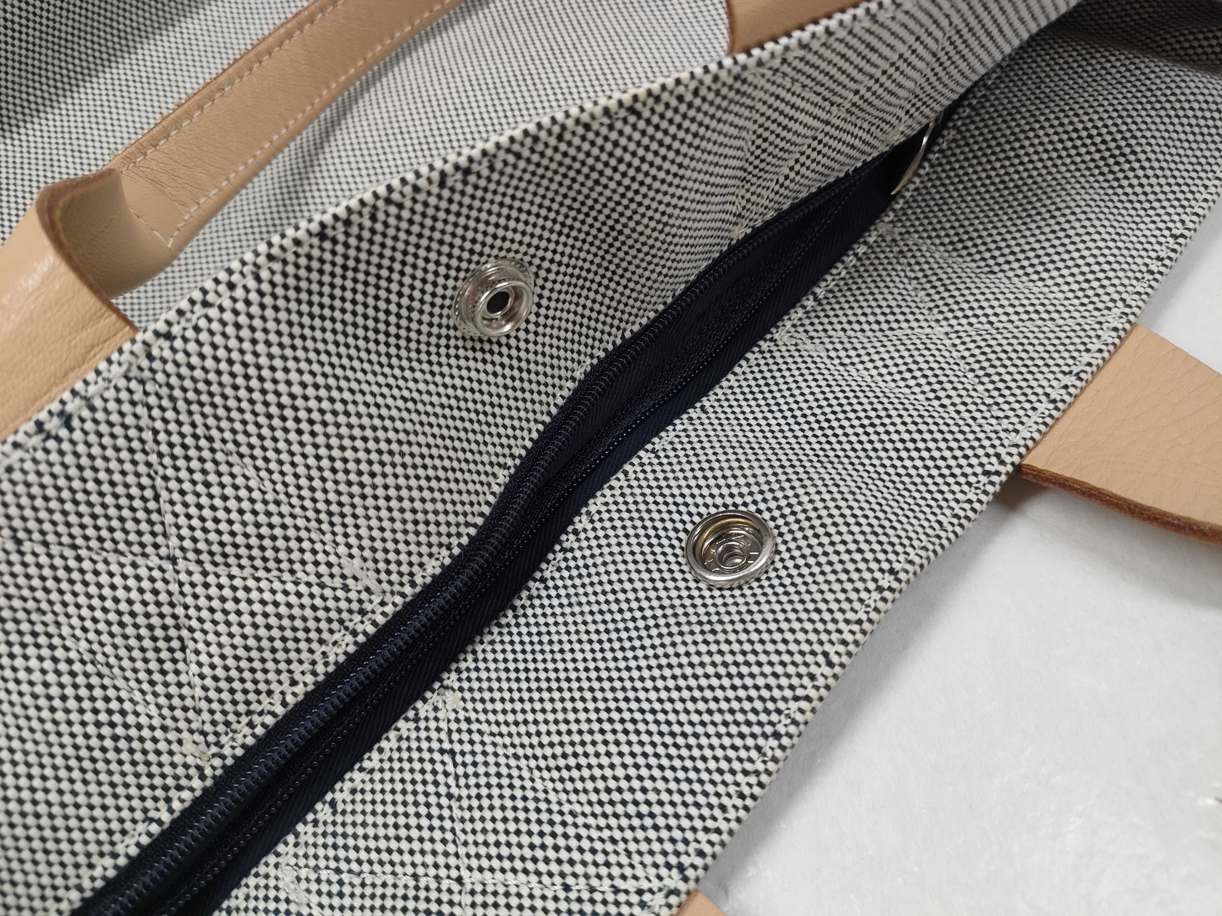 Blue Label Canvas Tote Bag with Horse Logo — view 8