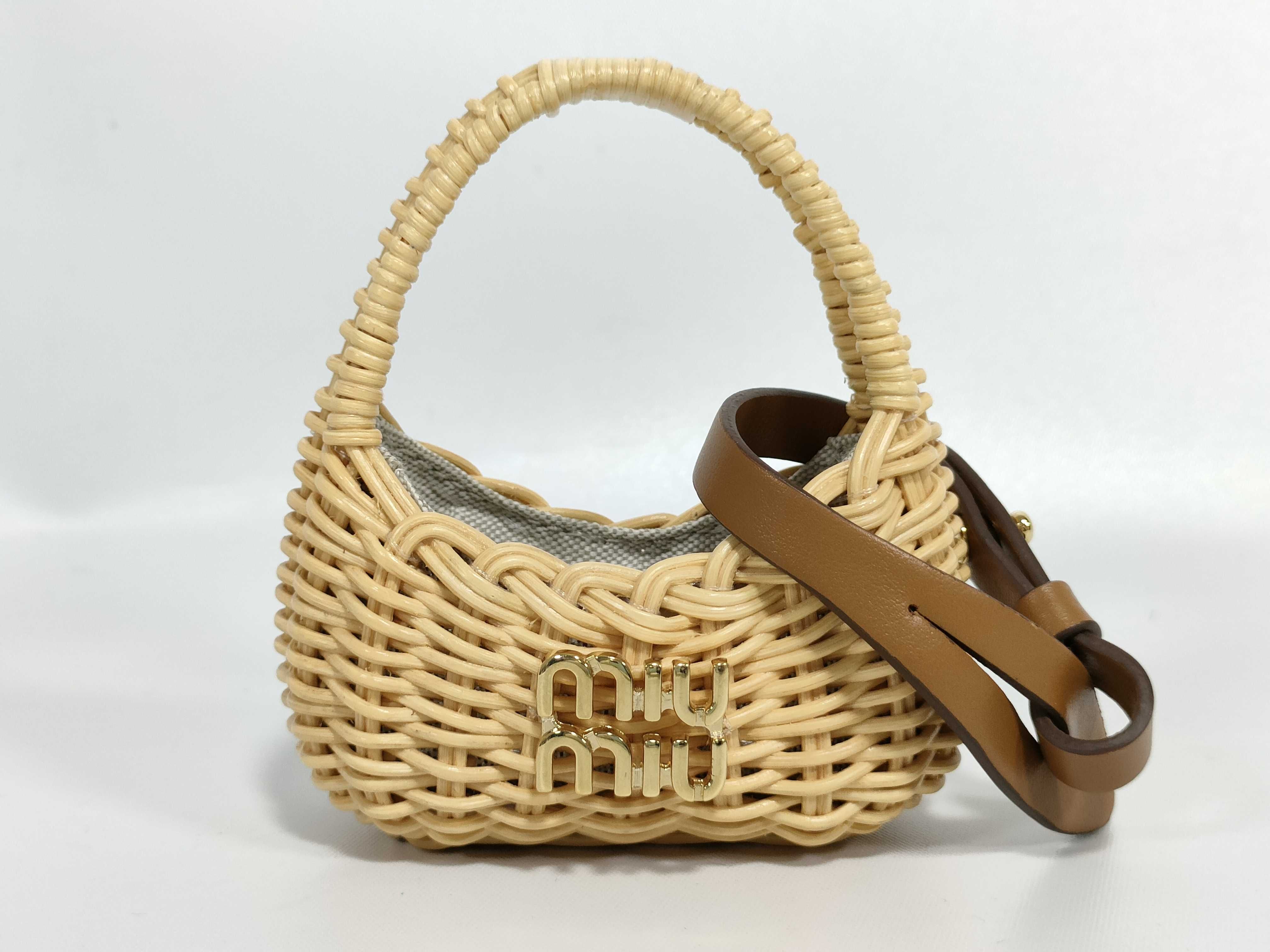 basket bag charm and other accessories