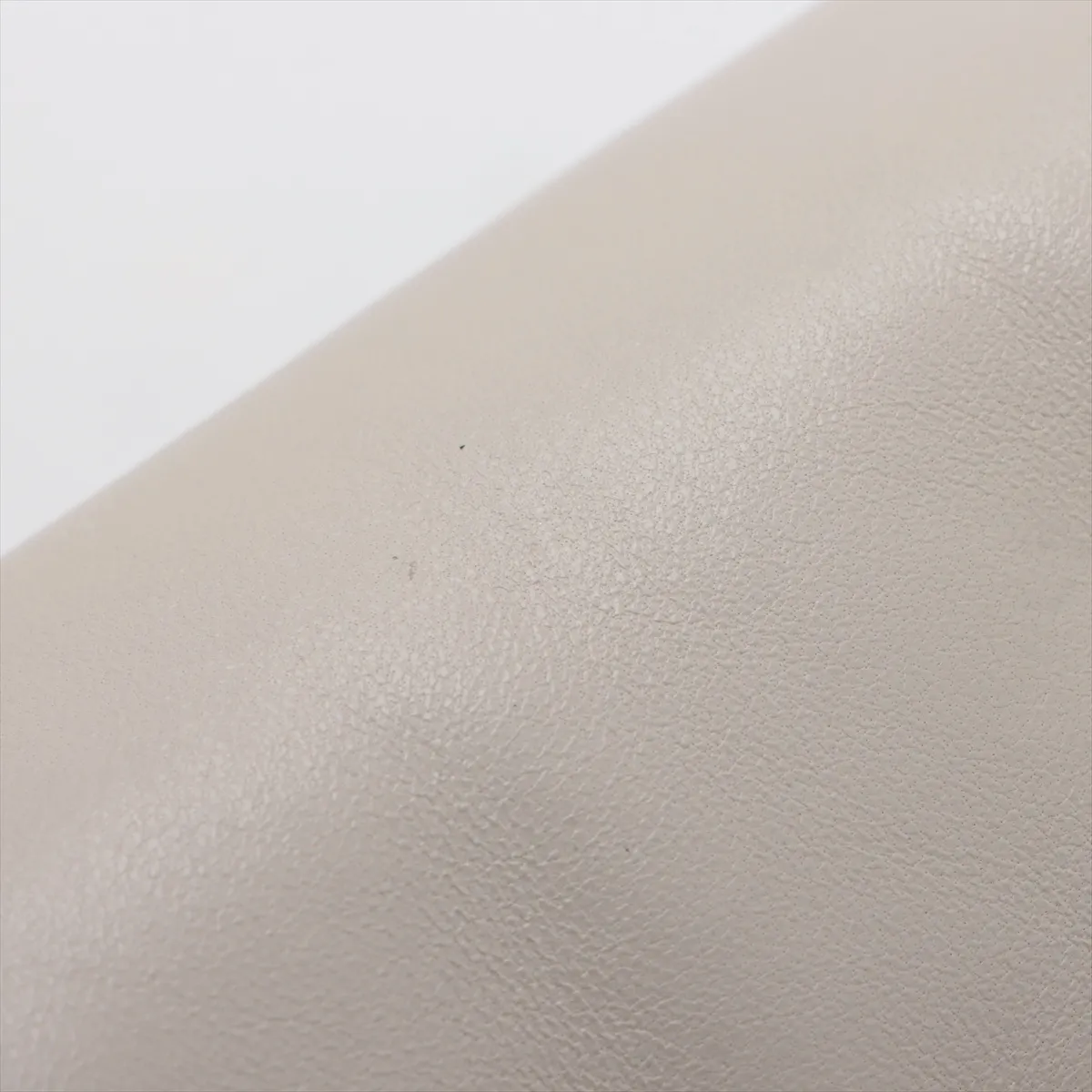 Mini Nolita Leather Chain Shoulder Bag, Beige, 672738 — view 9