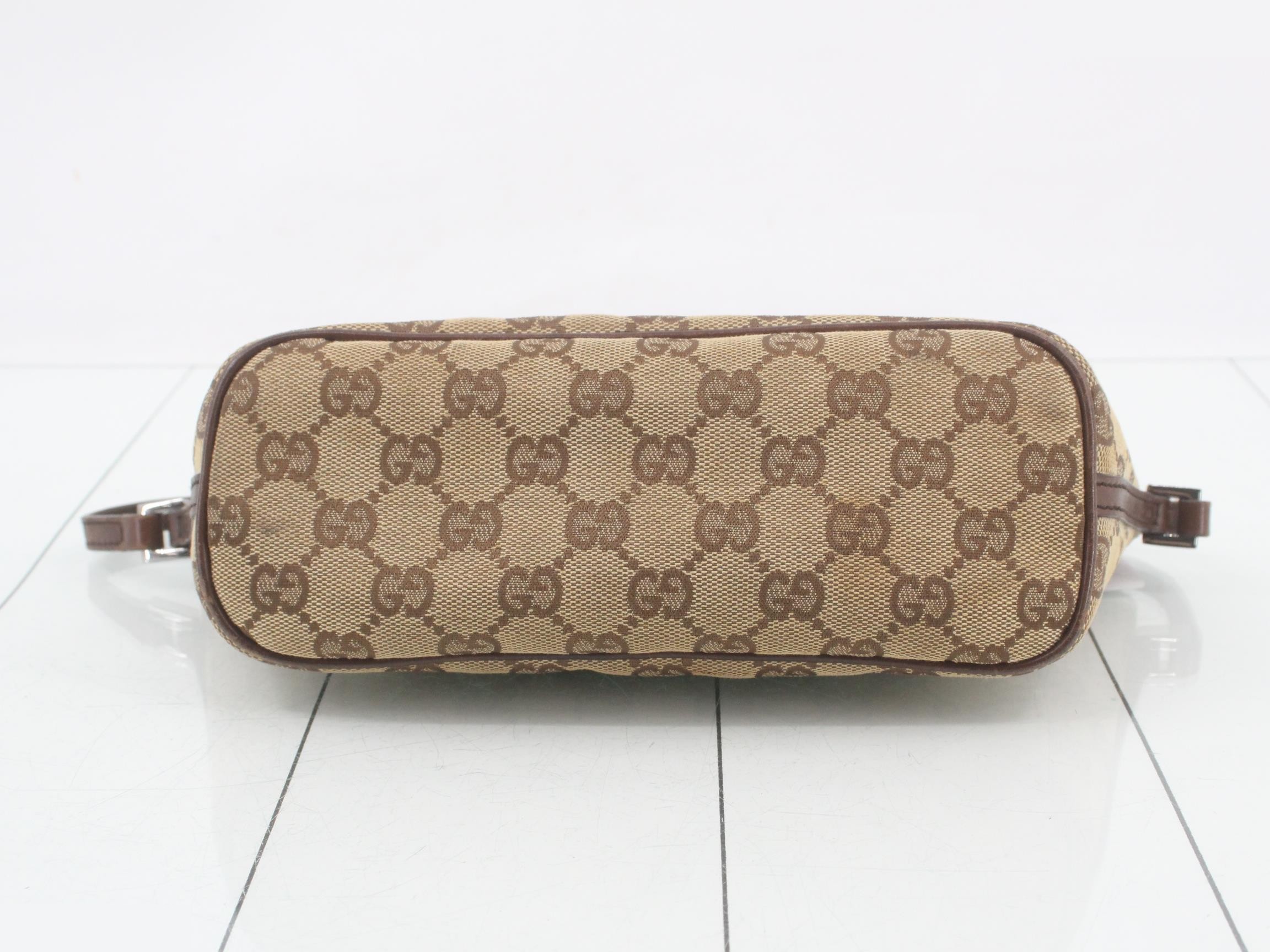Canvas Pouch, Brown, 07198 2123 — view 3