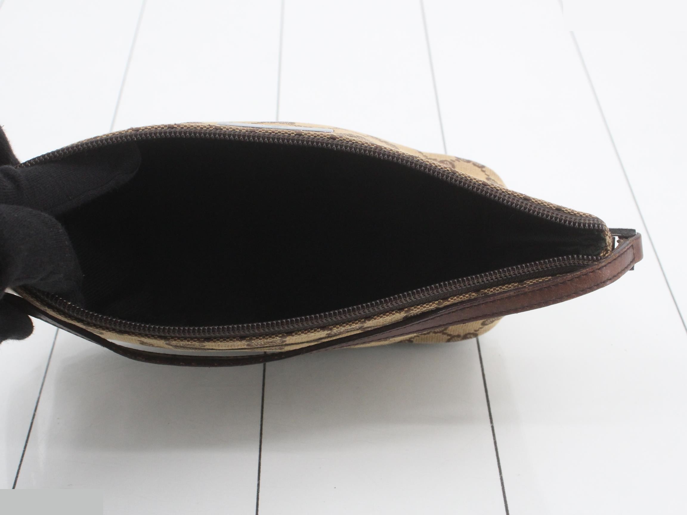 Canvas Pouch, Brown, 07198 2123 — view 4