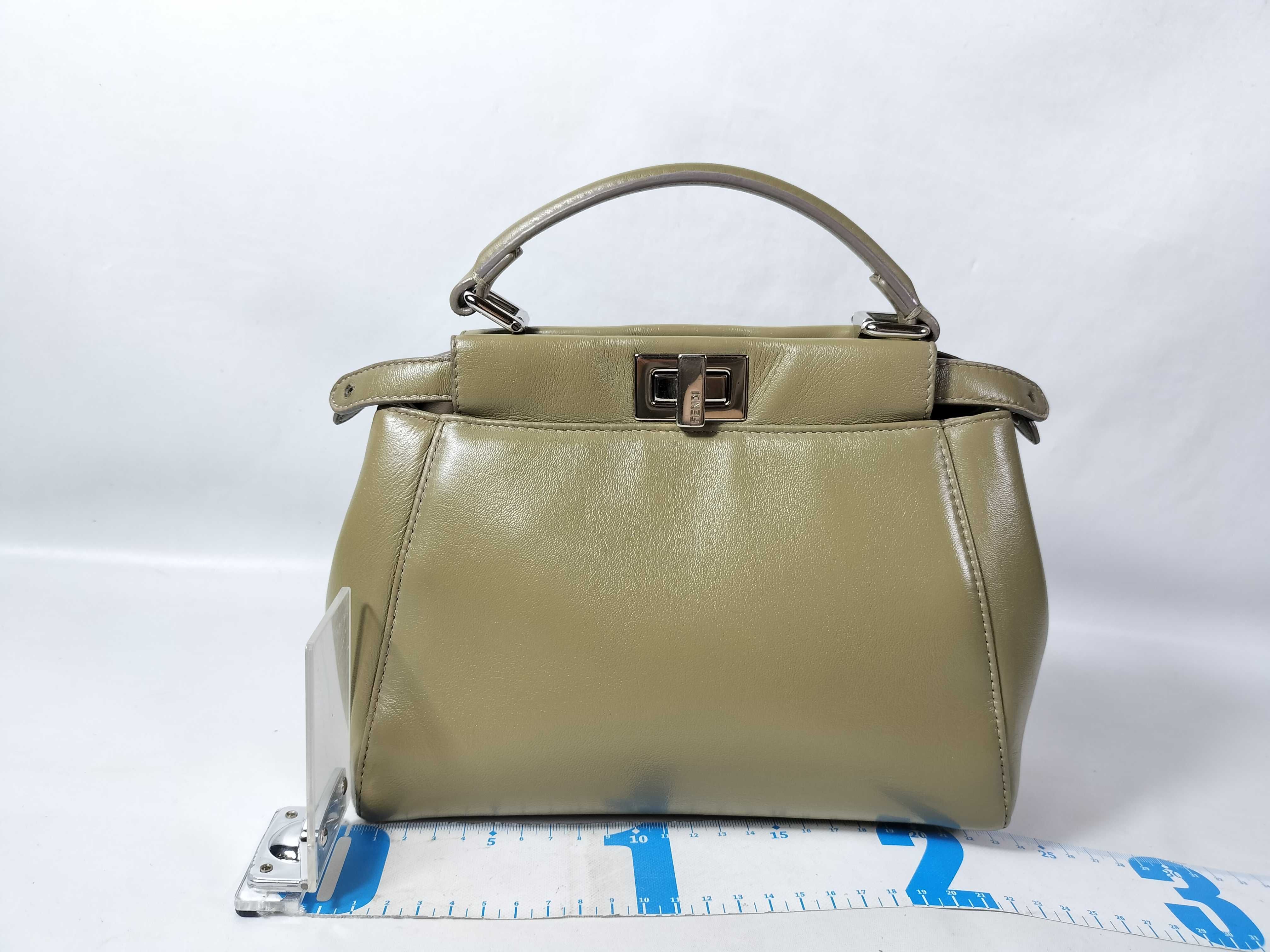 Mini Peekaboo Leather 2-Way Handbag 8BN244 — view 2