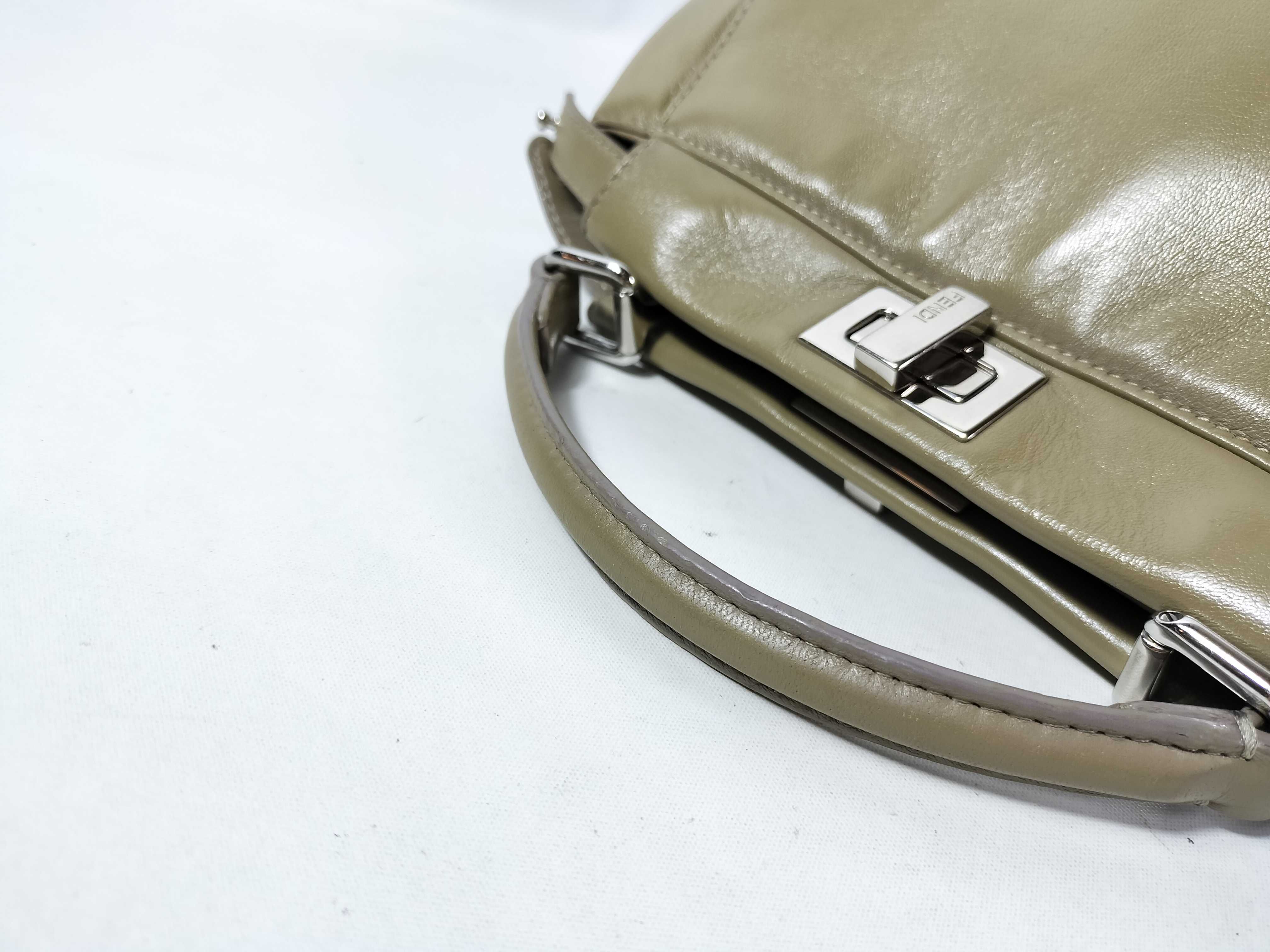 Mini Peekaboo Leather 2-Way Handbag 8BN244 — view 3