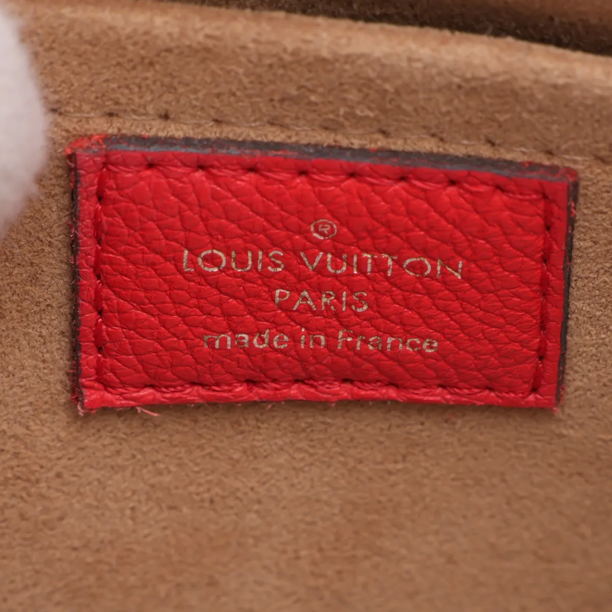Monogram x Leather Marignan M44286 FL3178 Brown x Red — view 11