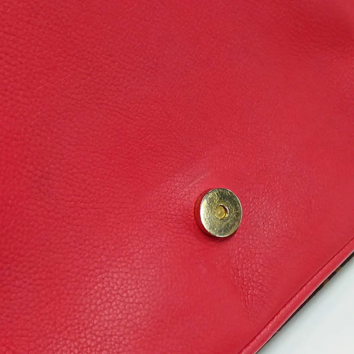 Monogram x Leather Marignan M44286 FL3178 Brown x Red — view 15