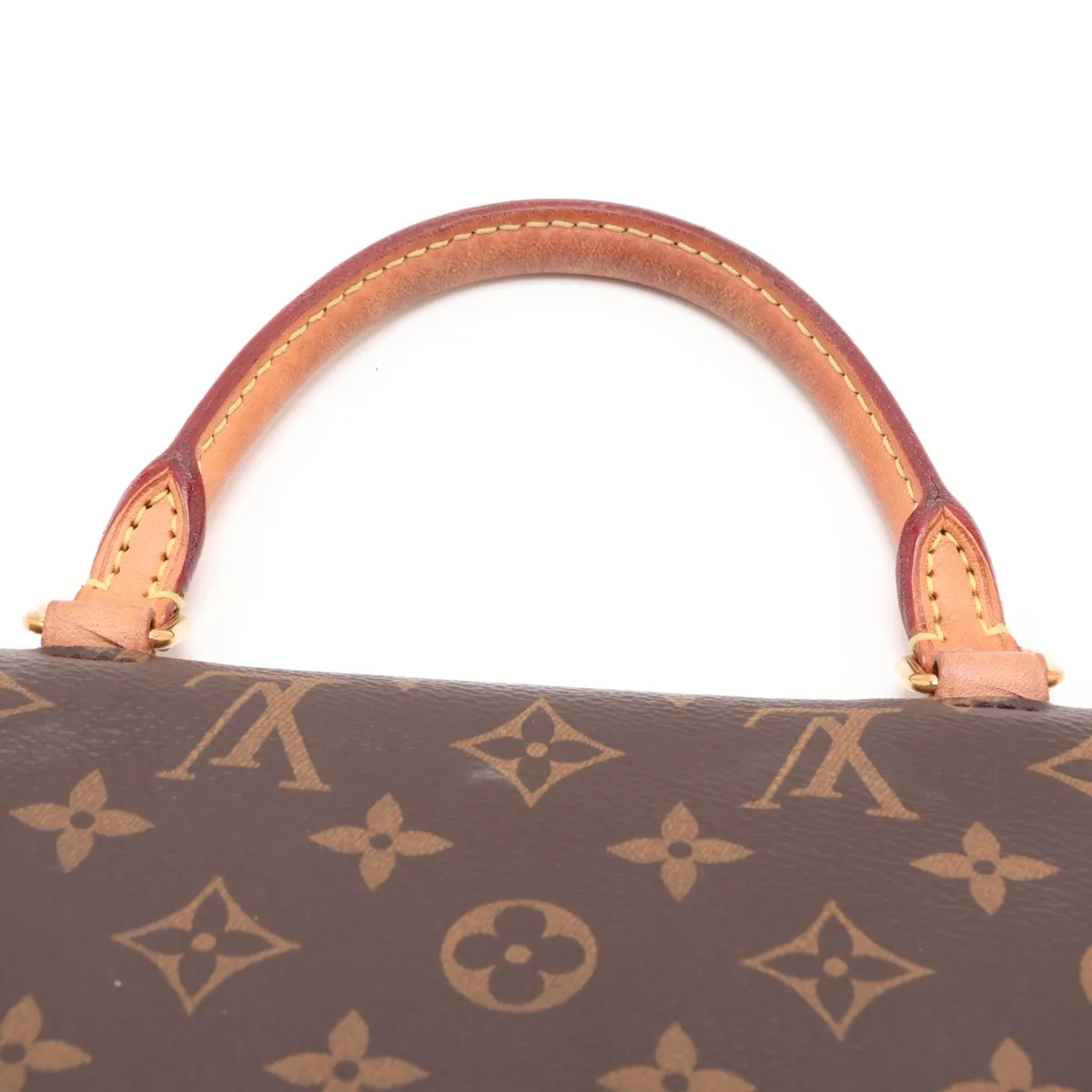 Monogram x Leather Marignan M44286 FL3178 Brown x Red — view 6