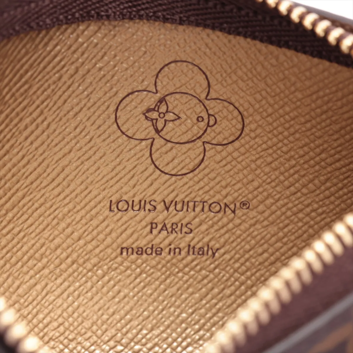 Monogram Phone Holder M15338 DW4235 Brown x Gold Pouch — view 4
