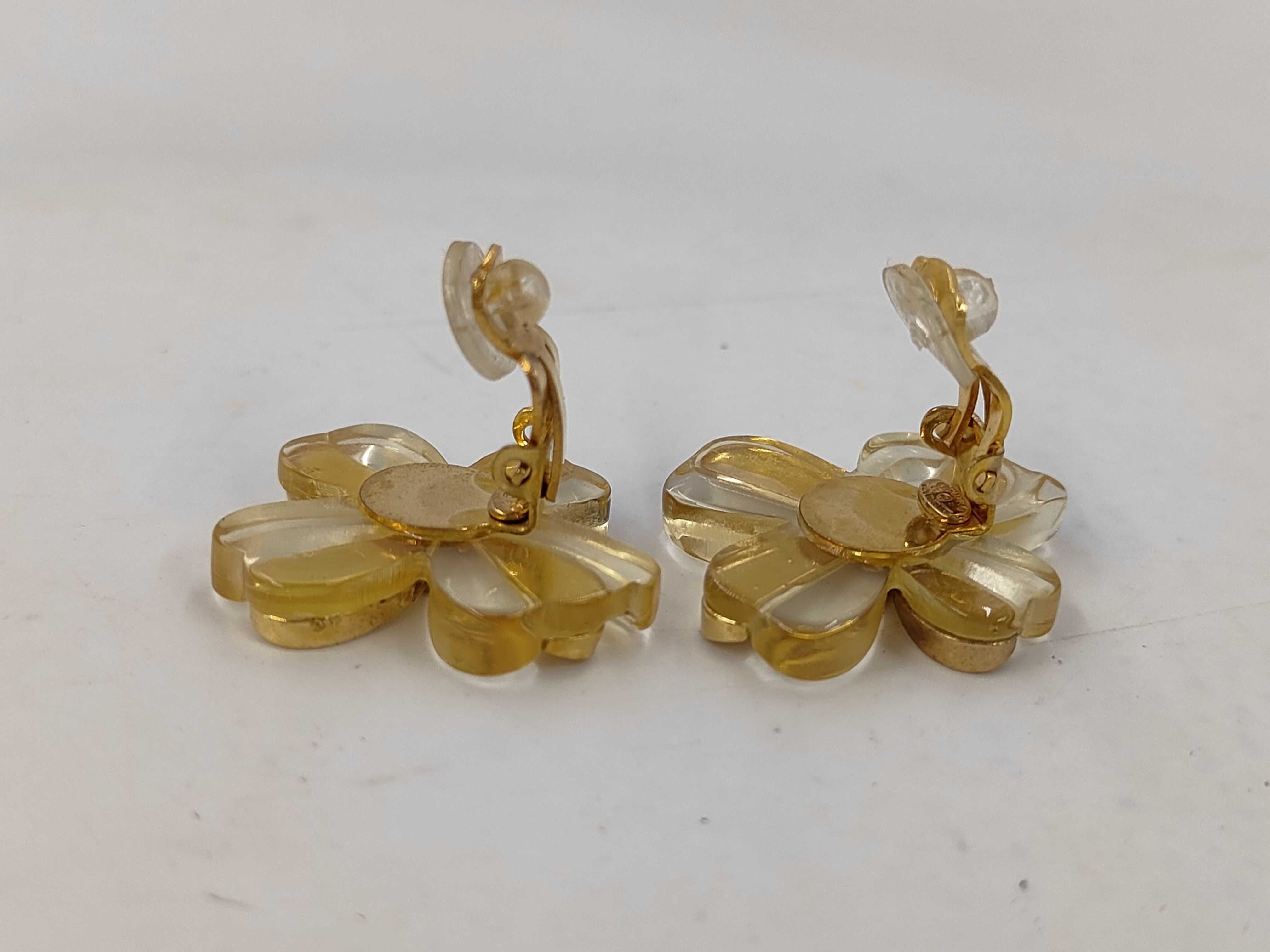 Clear 02P Earrings — view 3