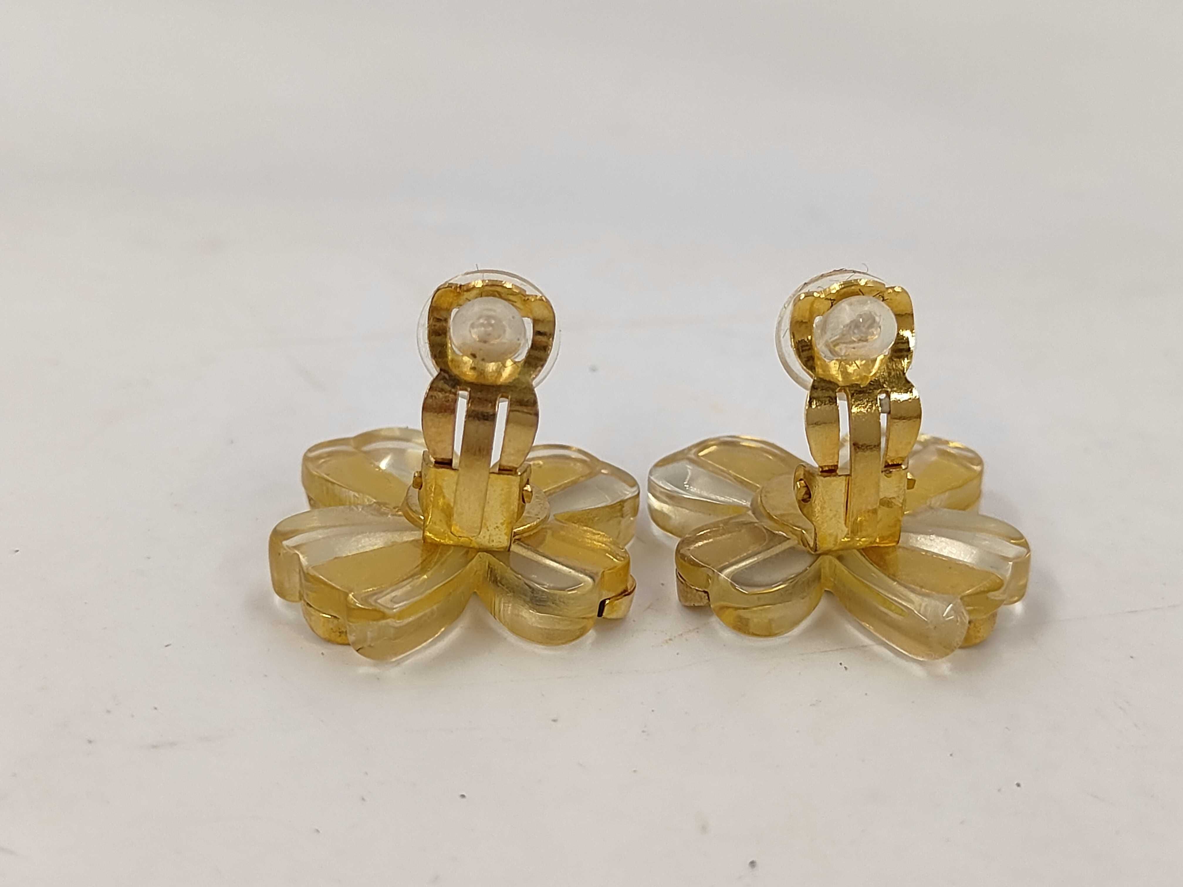 Clear 02P Earrings — view 4