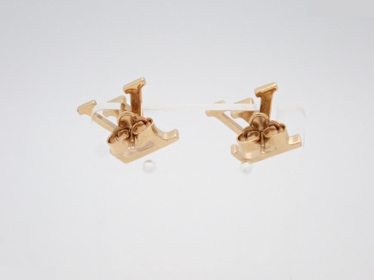 Iconic gold earrings — view 2
